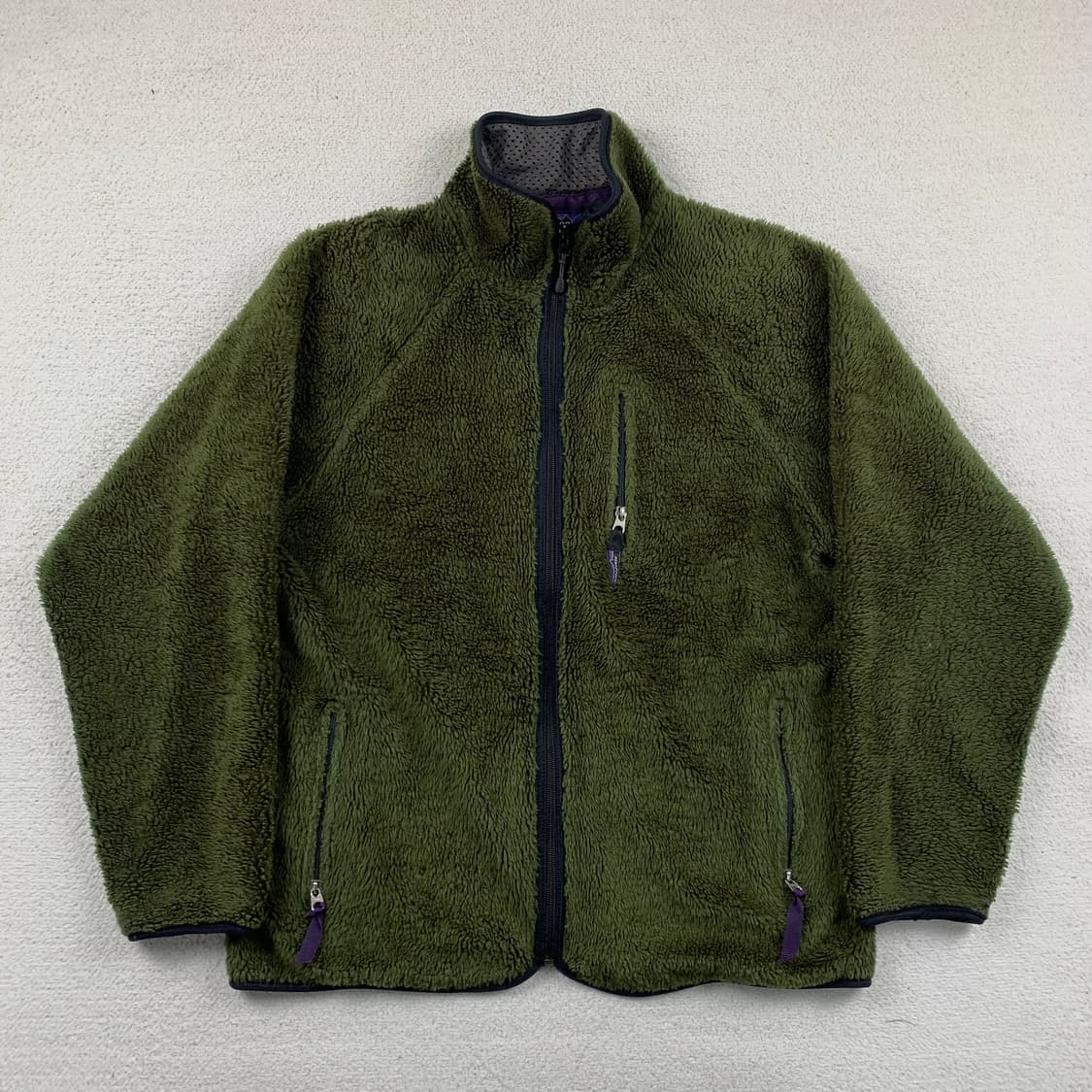 90s 파타고니아 레트로 딥파일 플리스 헌터그린  상품이미지1