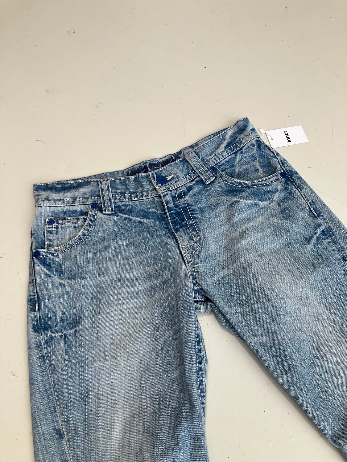 One*way 데님 하프 팬츠 27  상품이미지2