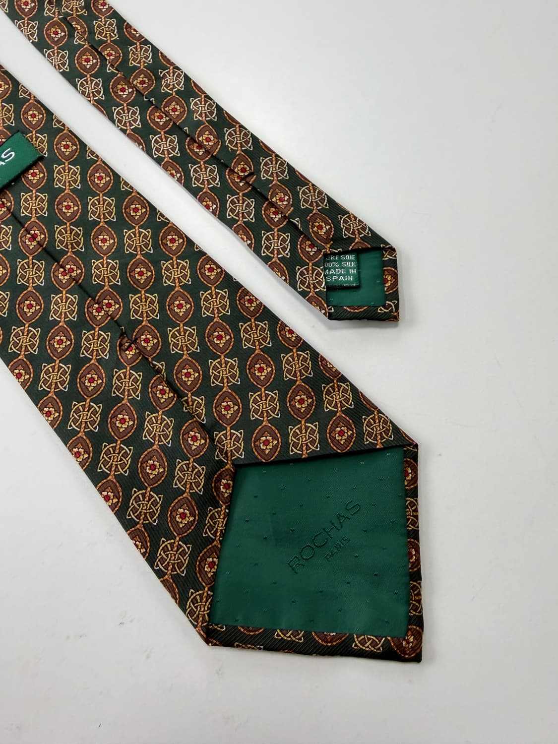 로샤스 (rochas) 실크 넥타이 9.8cm 상품이미지5