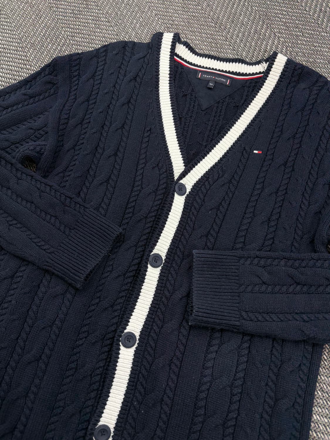 타미힐피거 가디건 네이비 상품이미지3