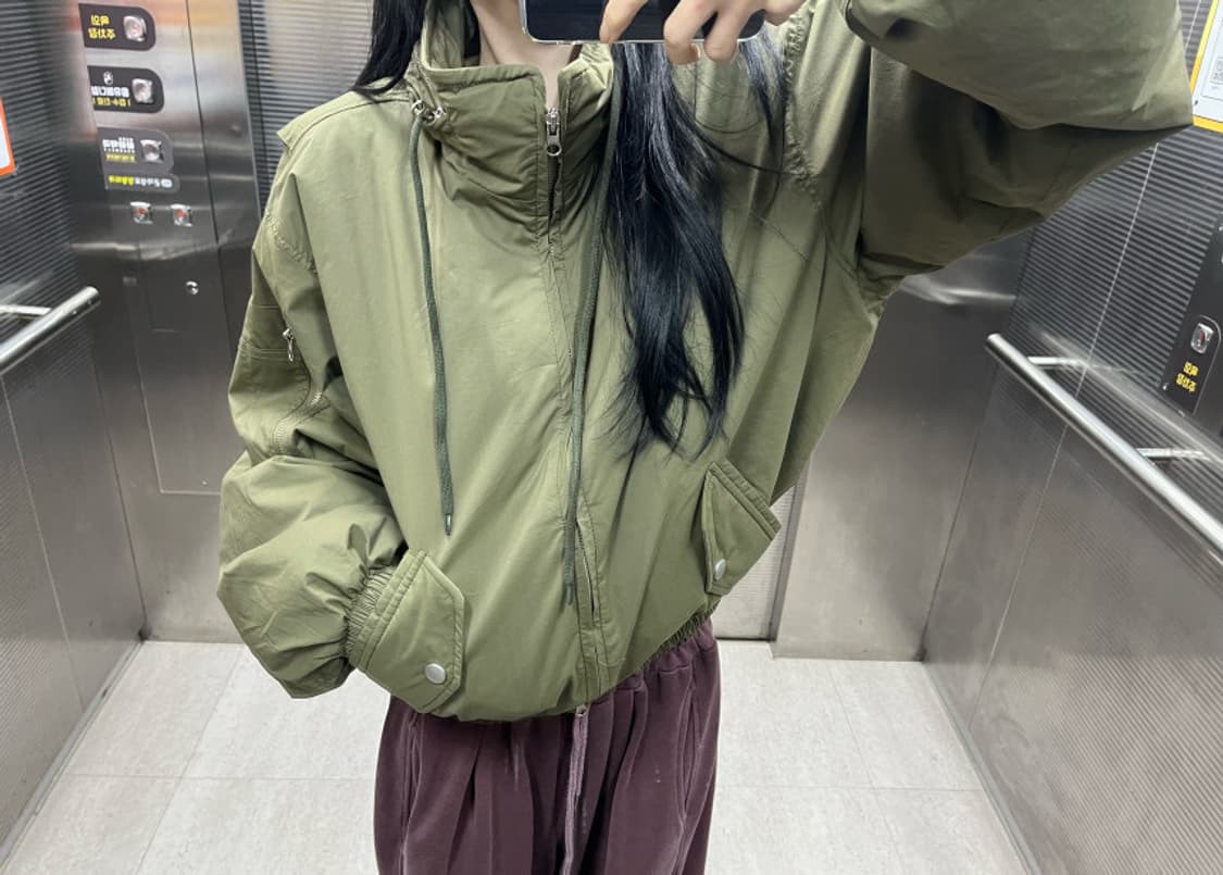 데이도어 크루 항공 패딩 점퍼 상품이미지2