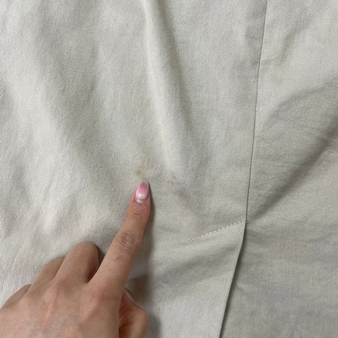 (27) 타미힐피거 베이지 코튼 스커트 상품이미지7