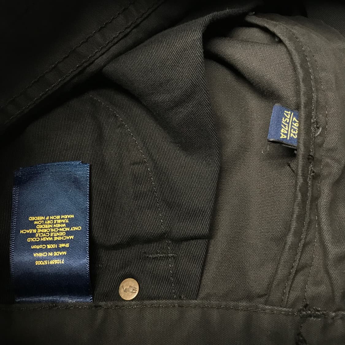 폴로 랄프로렌 블랙 팬츠 29/32 상품이미지7