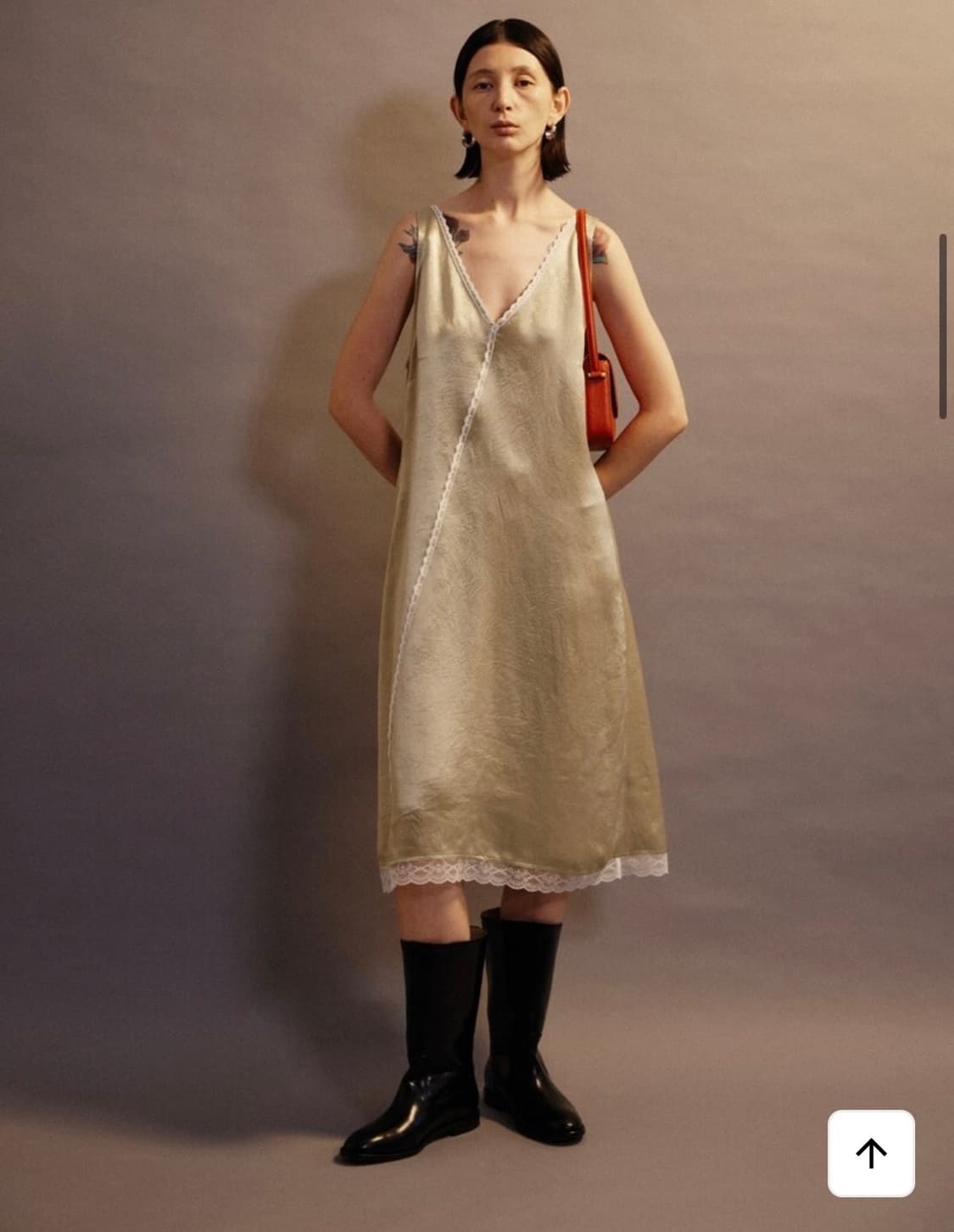 에토스 슬립 미디 드레스 상품이미지3