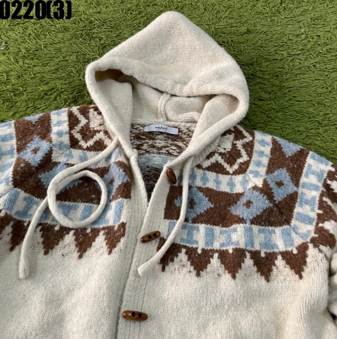 WISHED 니트 자켓 상품이미지2