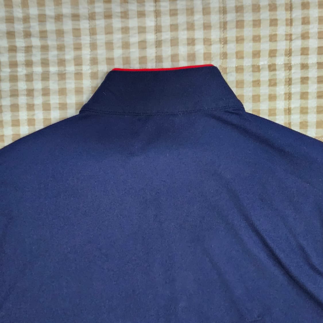 루이티크라운 반집업 긴팔 골프티 남자100 상품이미지5