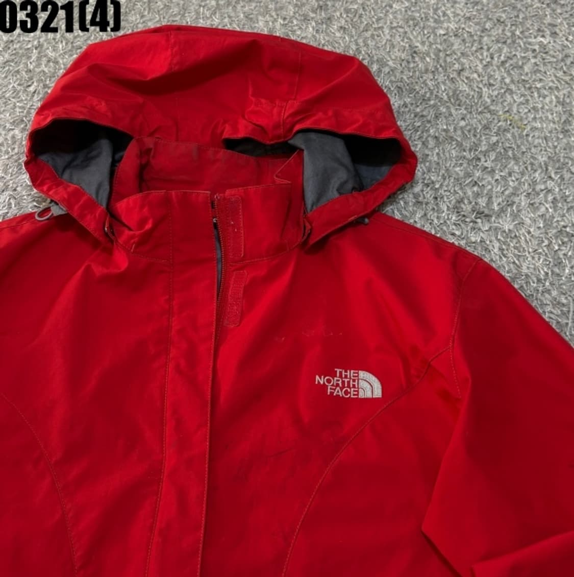 95 노스페이스 레드 바람막이 자켓 0321(4) 상품이미지2