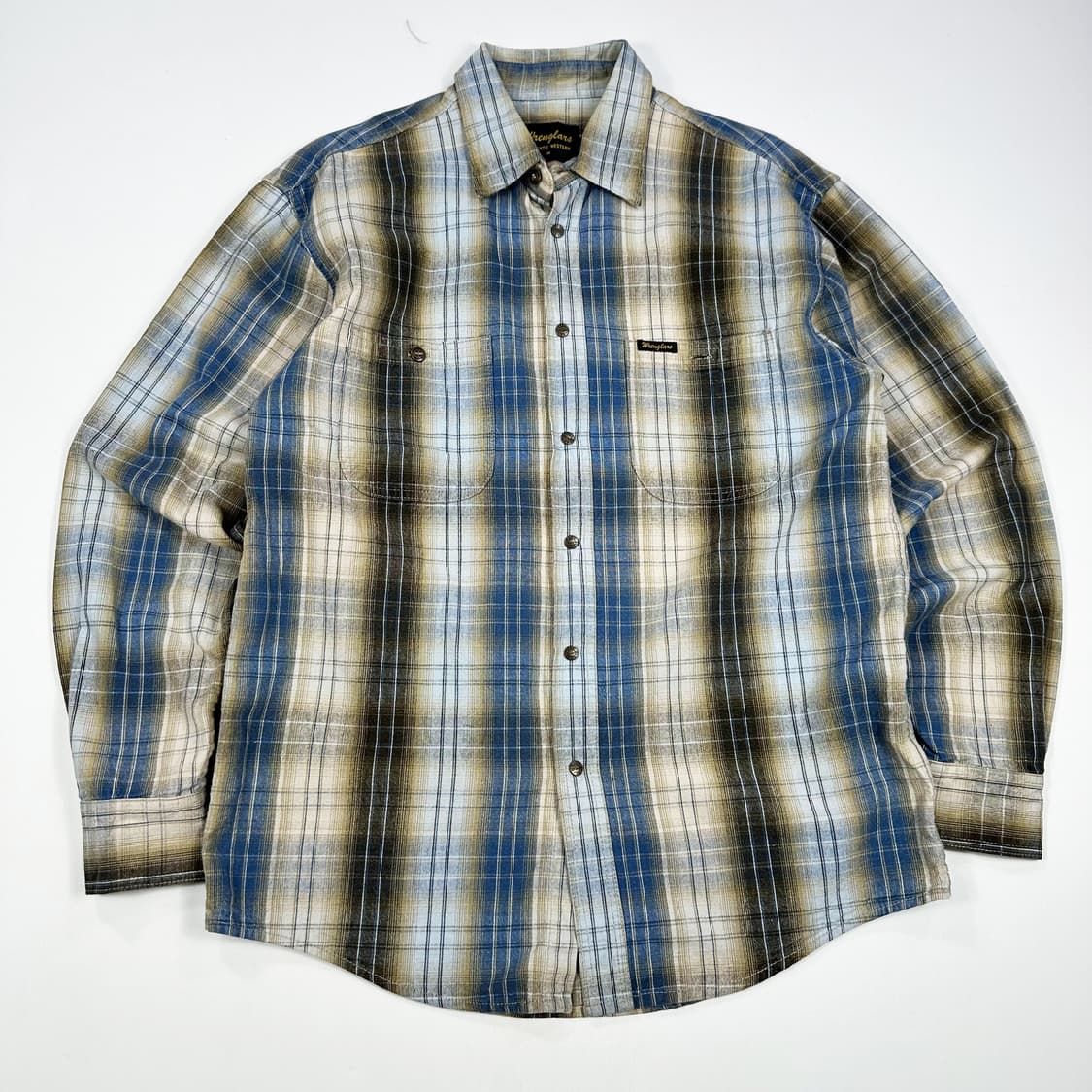 VTG 빈티지 포켓 헤비 체크셔츠 (실측 L) 상품이미지2