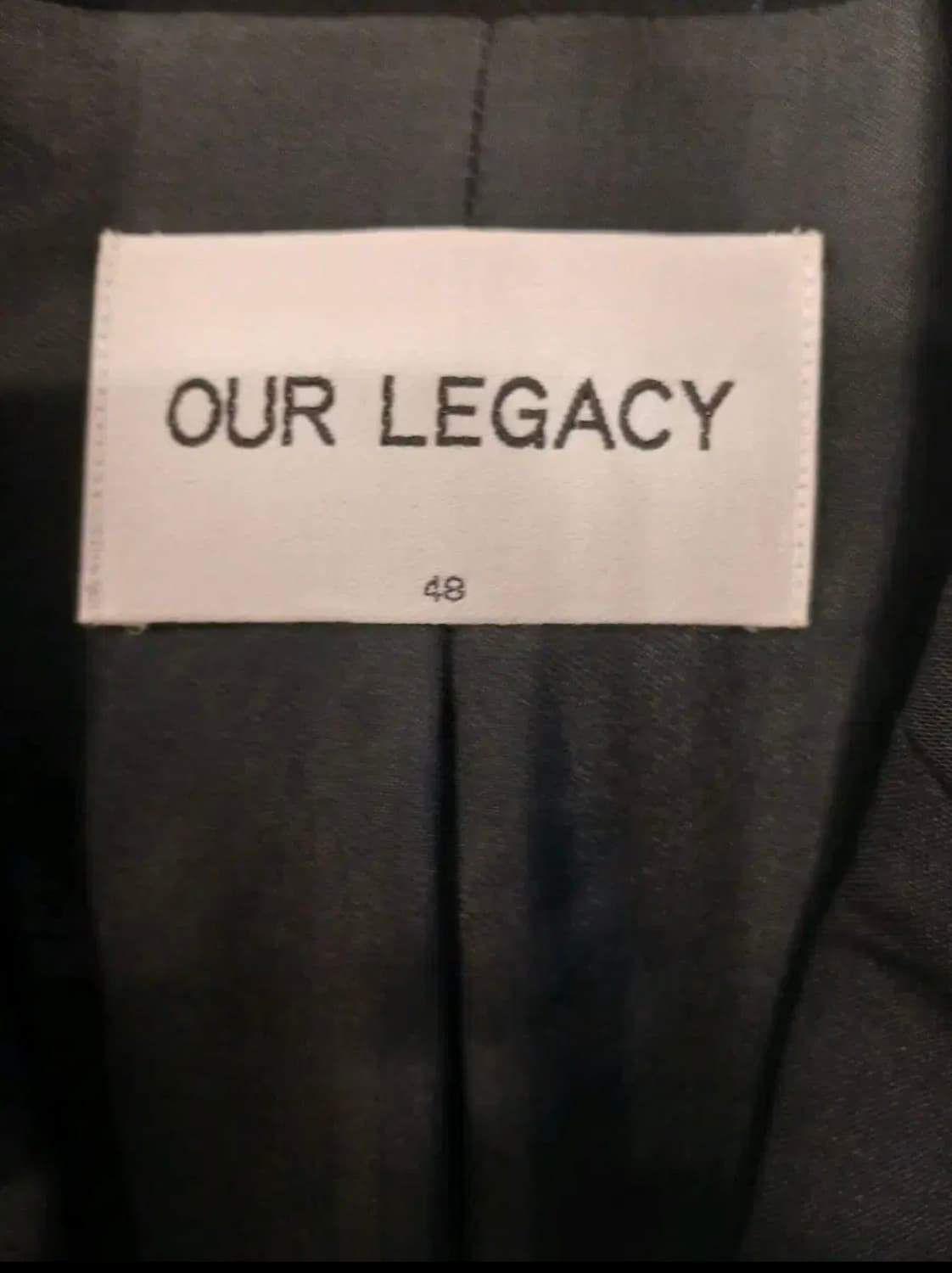 OUR LEGACY SINGLE WOOL BLAZER ITALY 상품이미지4