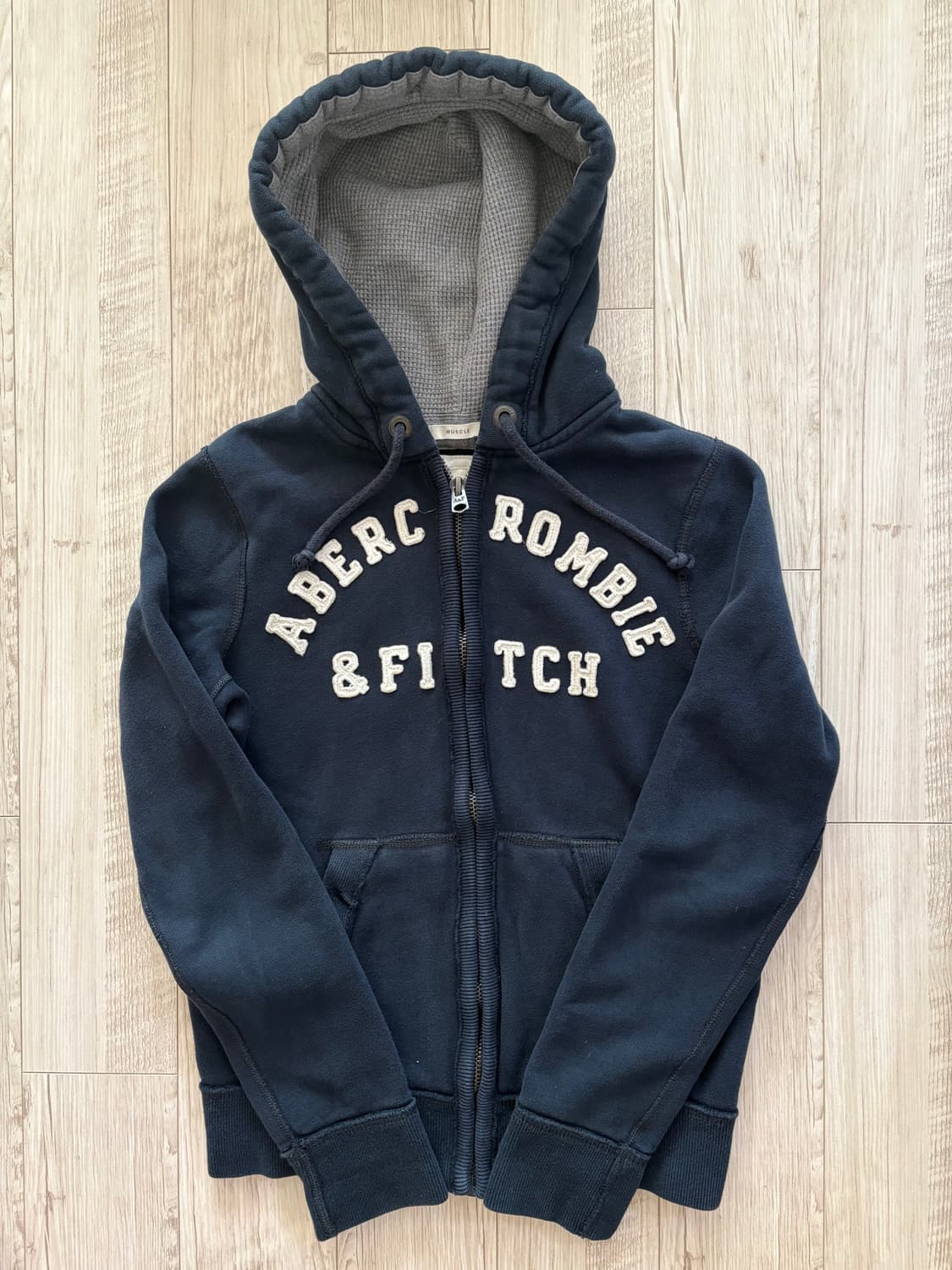 아베크롬비 후드집업 네이비 s 상품이미지1