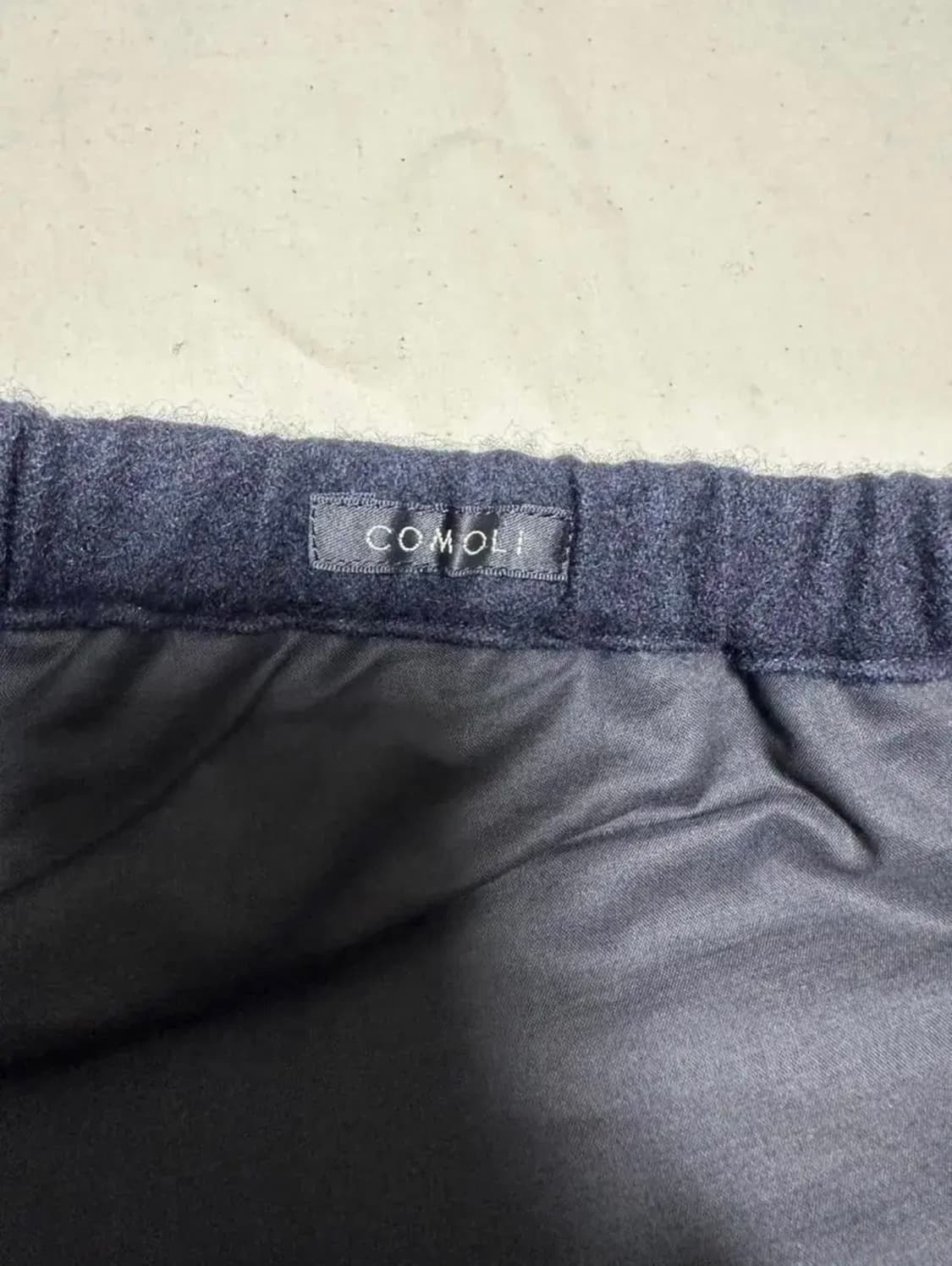 [2] 코모리 캐시미어 드로스트링 팬츠 상품이미지4