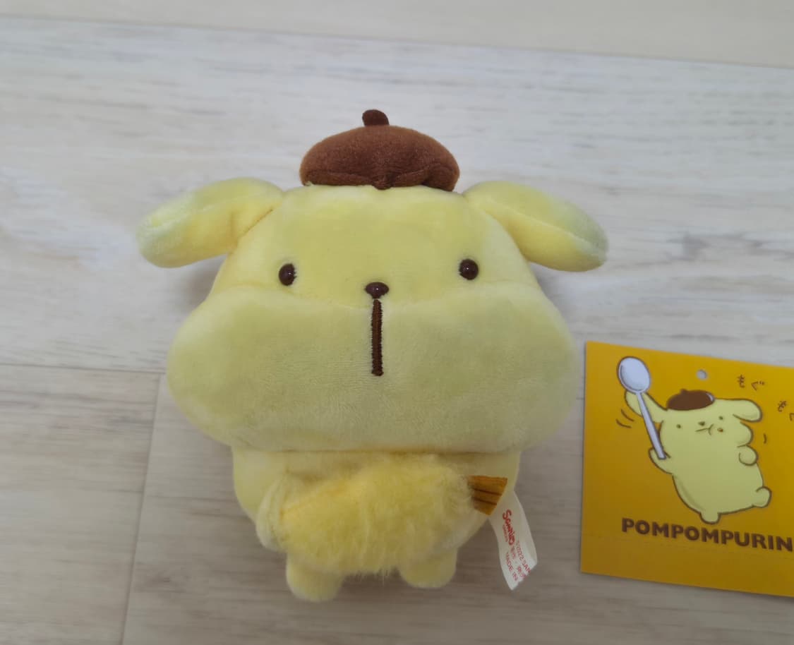 산리오 폼폼푸린 오오모리 인형 키링 마스코트 상품이미지2