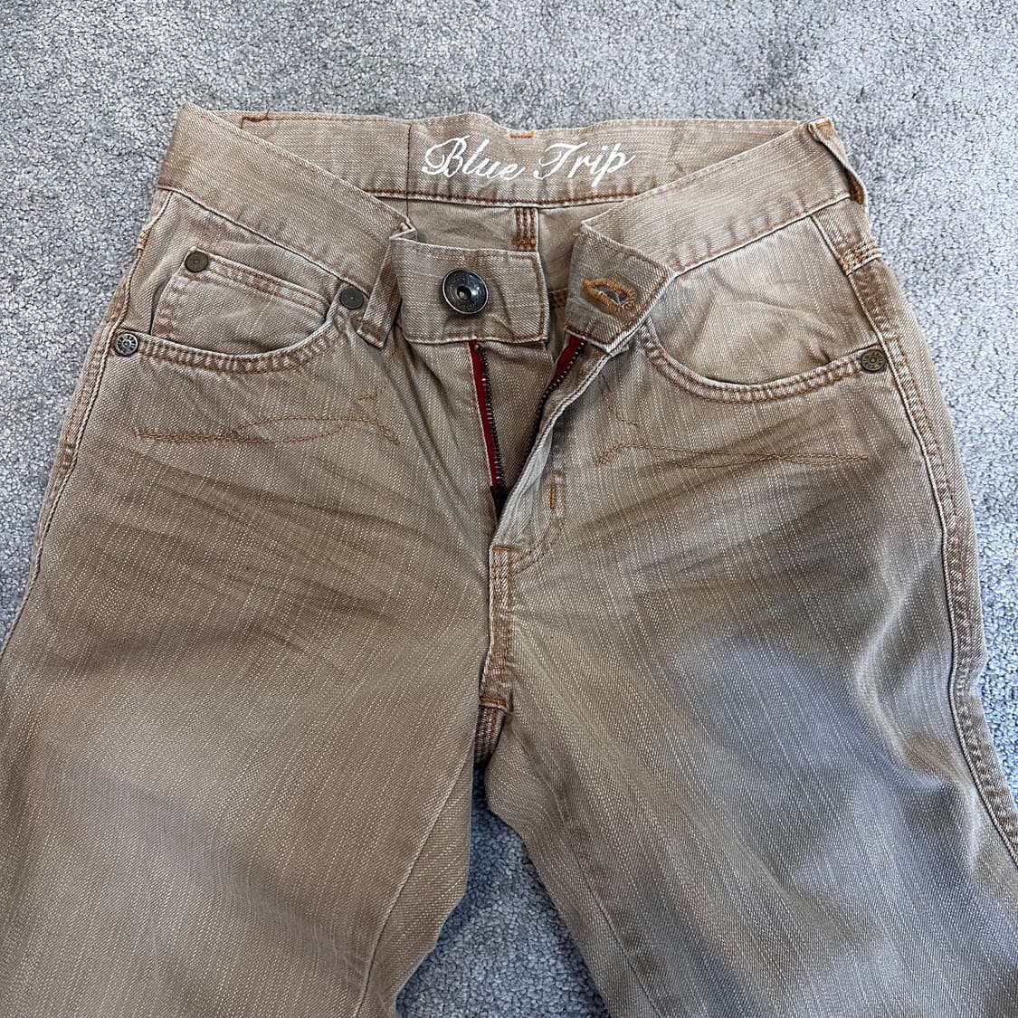 에드윈 블루트립503  베이지 웨스턴 팬츠(28) 상품이미지4