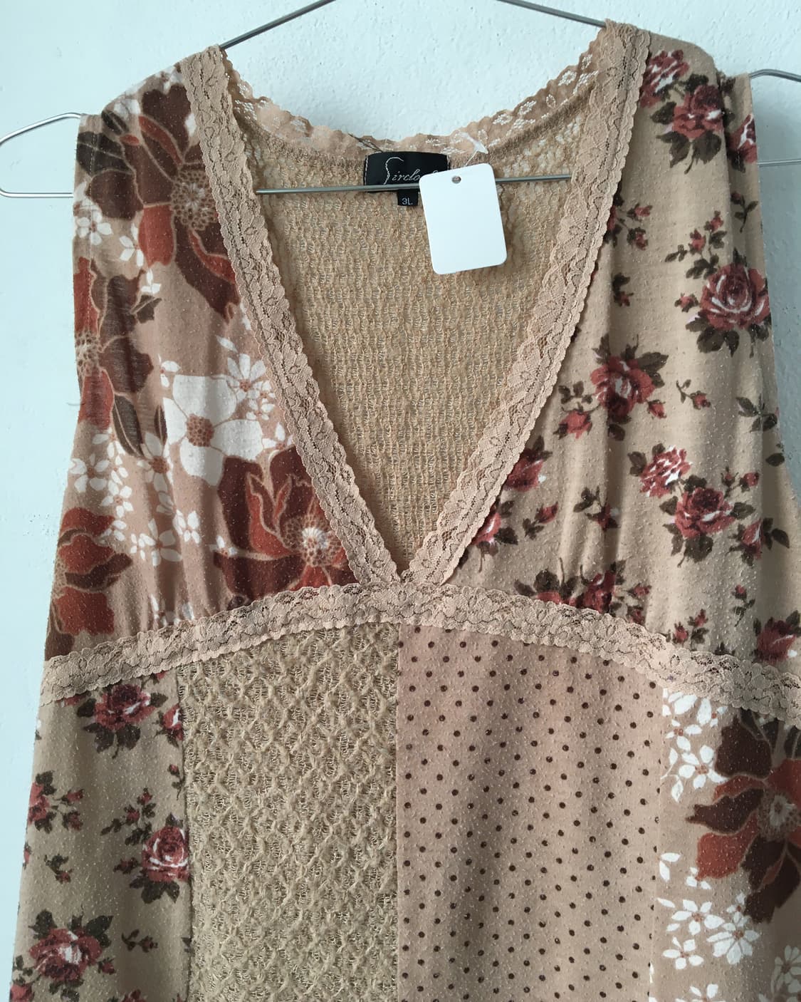 Patch point knitted  sleeveless 상품이미지5