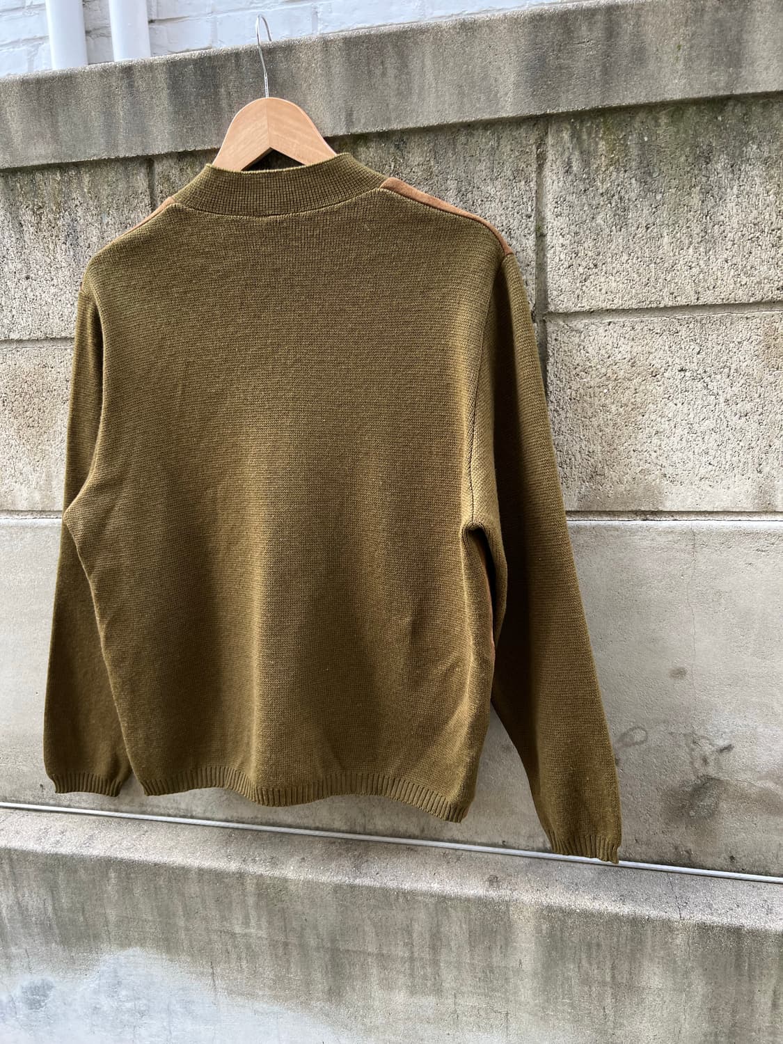 OLD EURO BURNY SUEDE LEATHER 빈티지가디건 상품이미지10