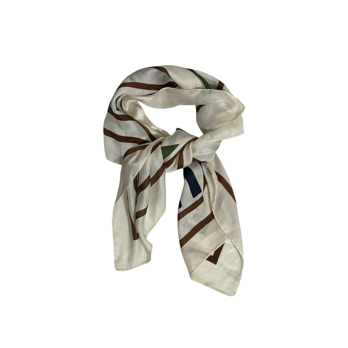 모던 스트라이프 컬러 블록 스카프 상품이미지1