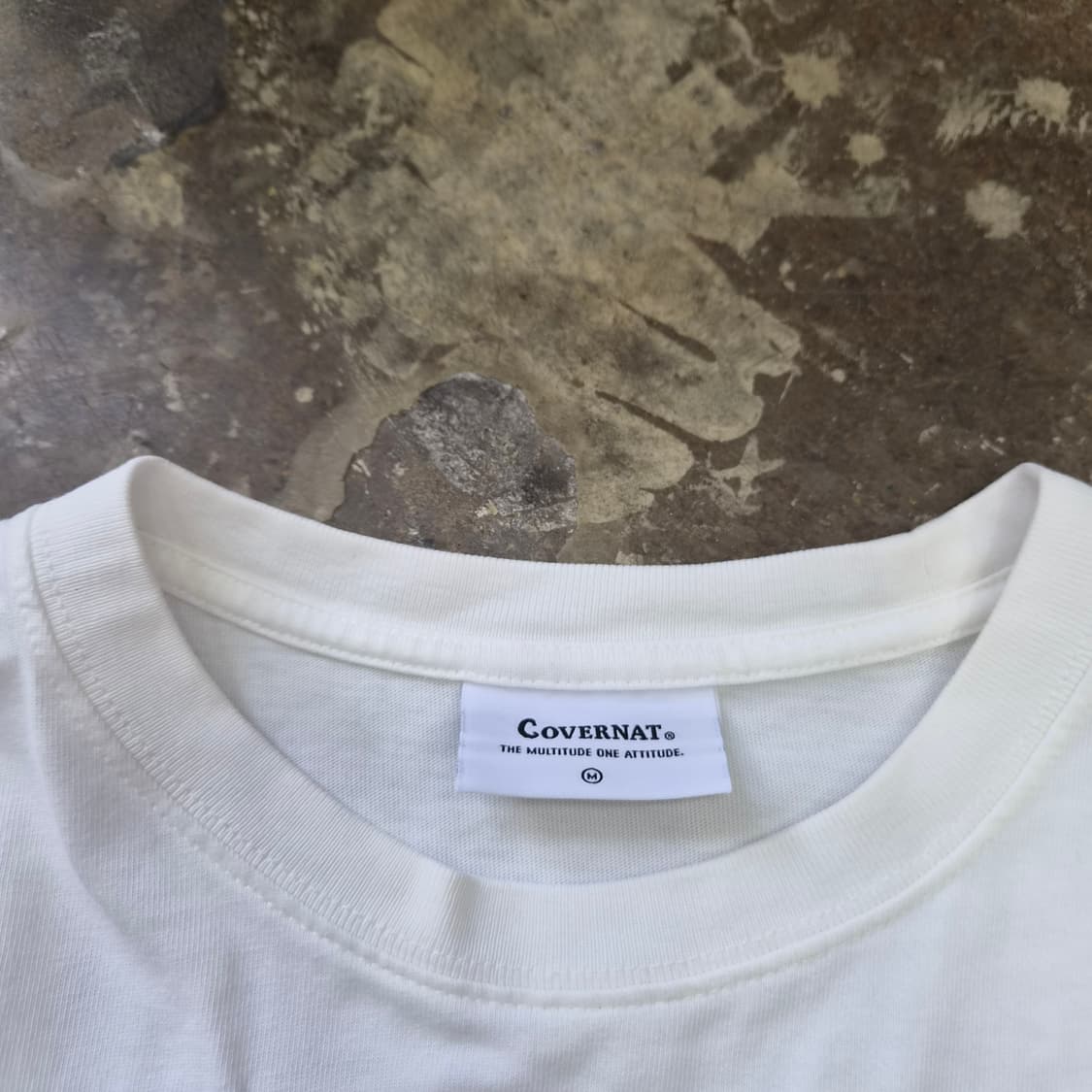 M) 커버낫 빅로고 반팔티 반팔티셔츠 상품이미지3