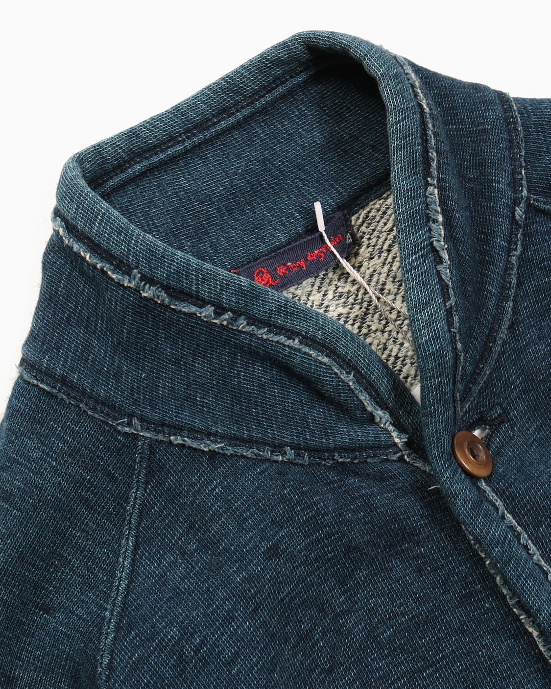 45R Indigo Sweat Cardigan 상품이미지2