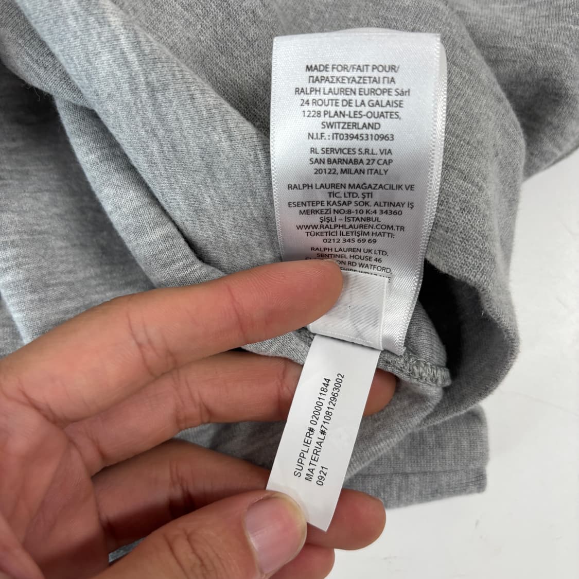 폴로 반집업 맨투맨 상품이미지8