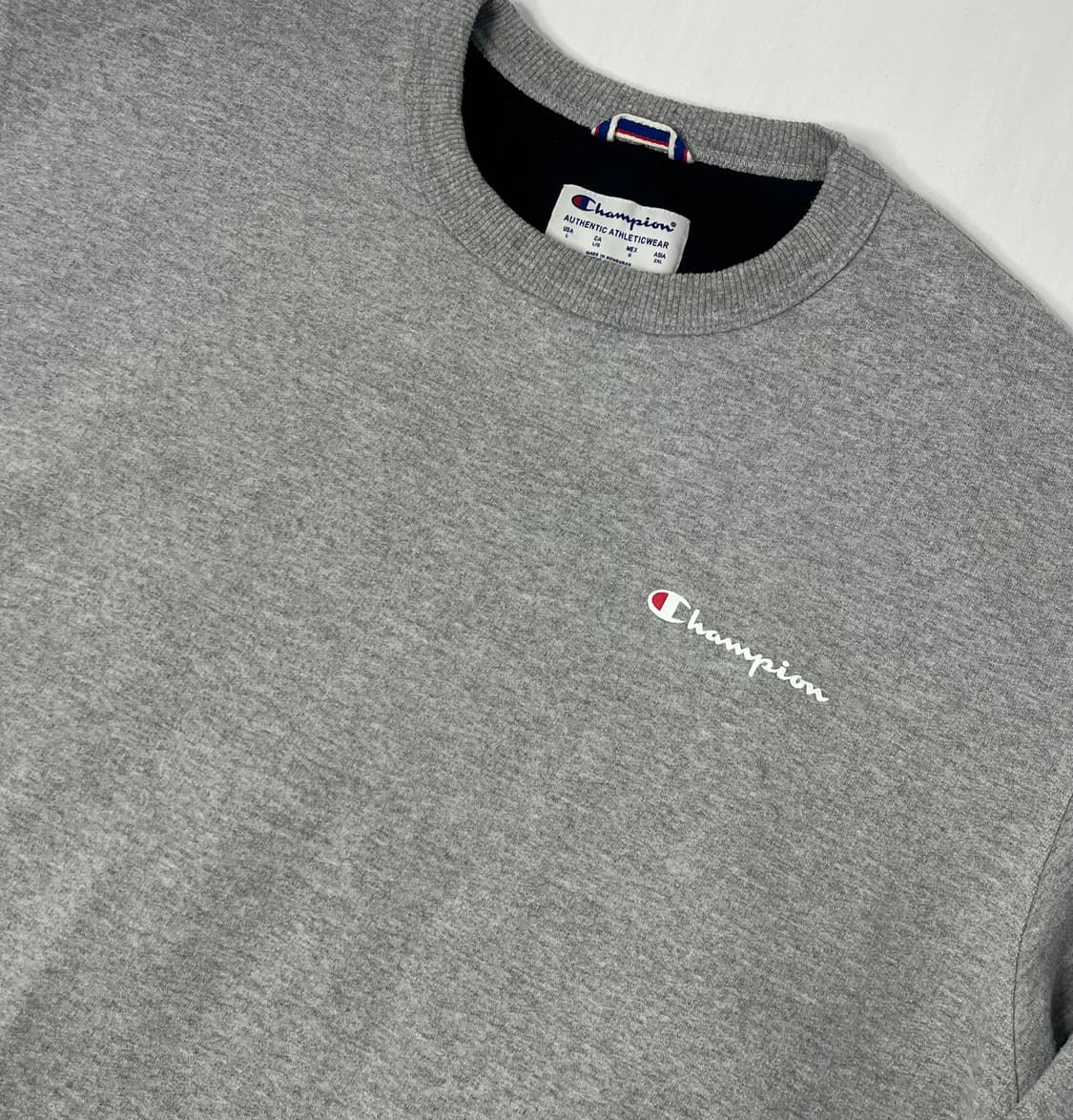 챔피온 회색 맨투맨 티셔츠 상품이미지2