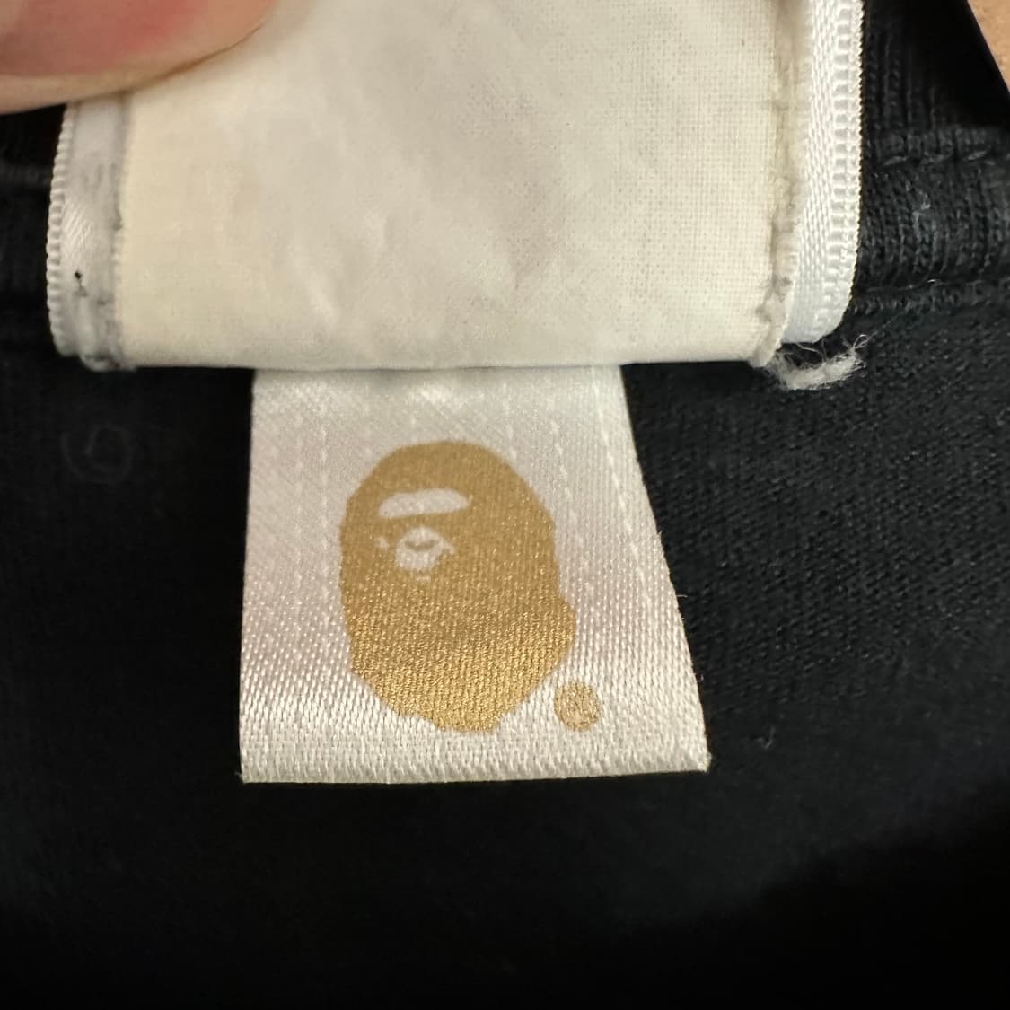 베이프 핑크카모 로고 티셔츠 상품이미지5