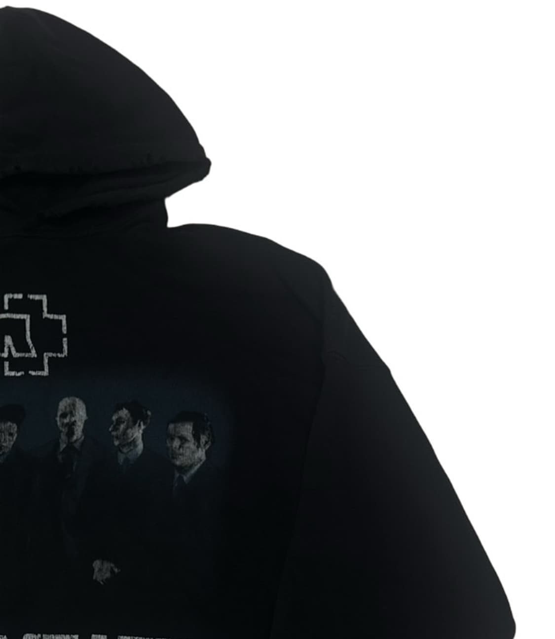 발렌시아가 람슈타인 블랙후드티 XS 상품이미지2