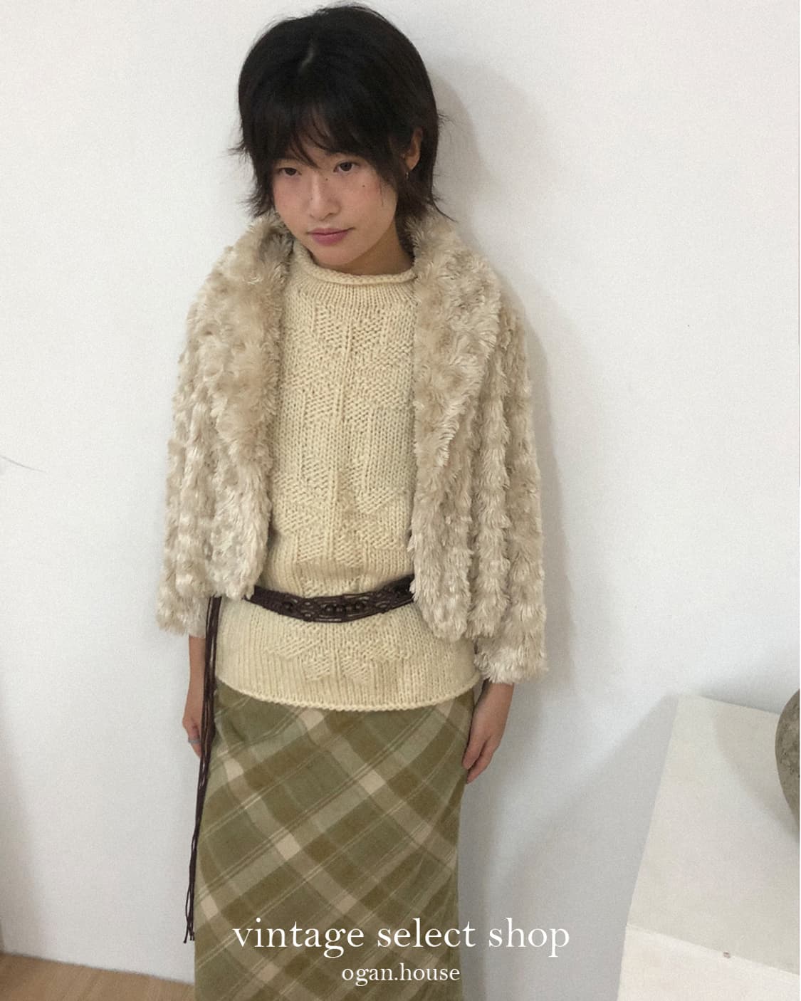 vintage puppy eco fur jacket 상품이미지2