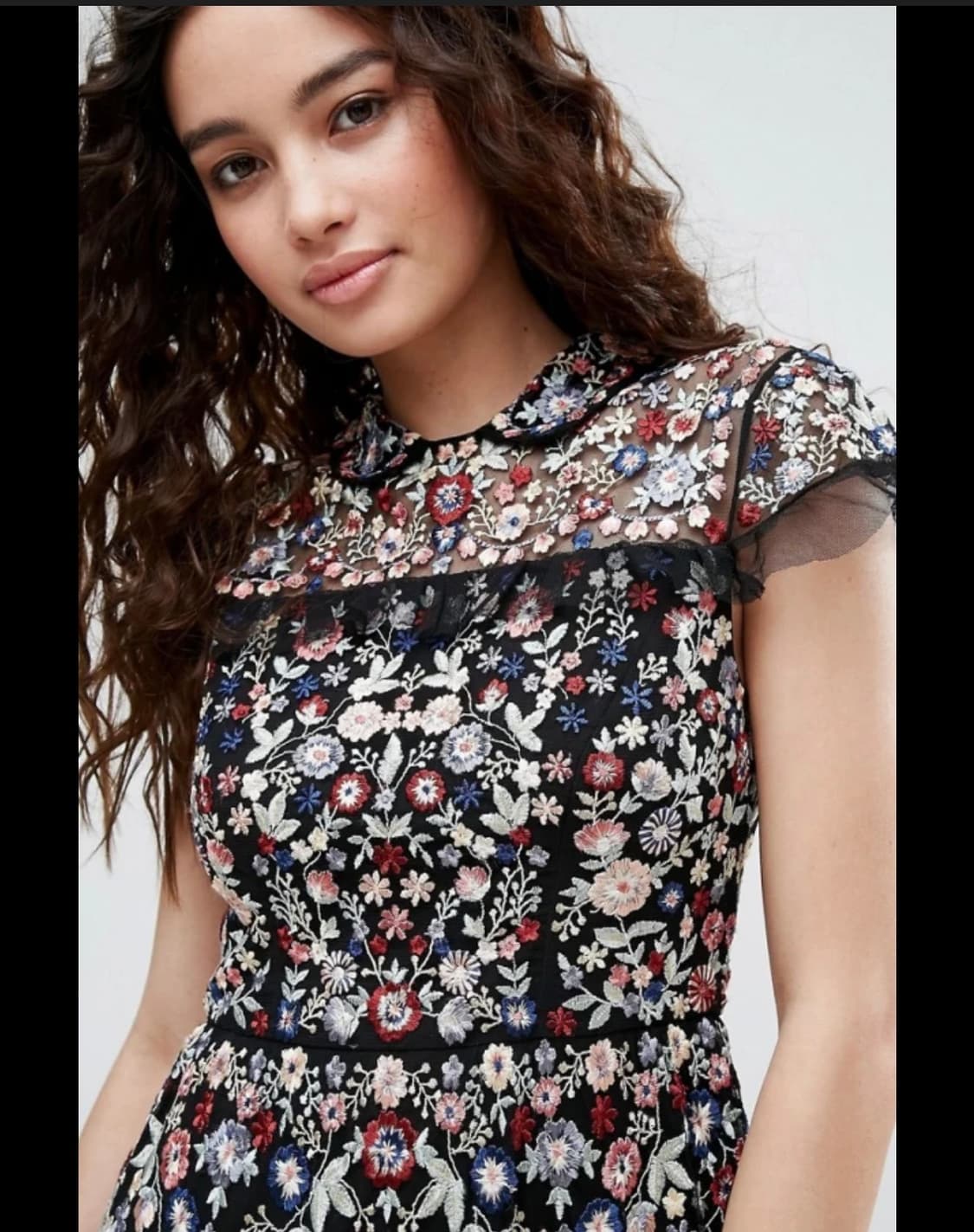 needle&thread니들앤스레드 자수 드레스 상품이미지3