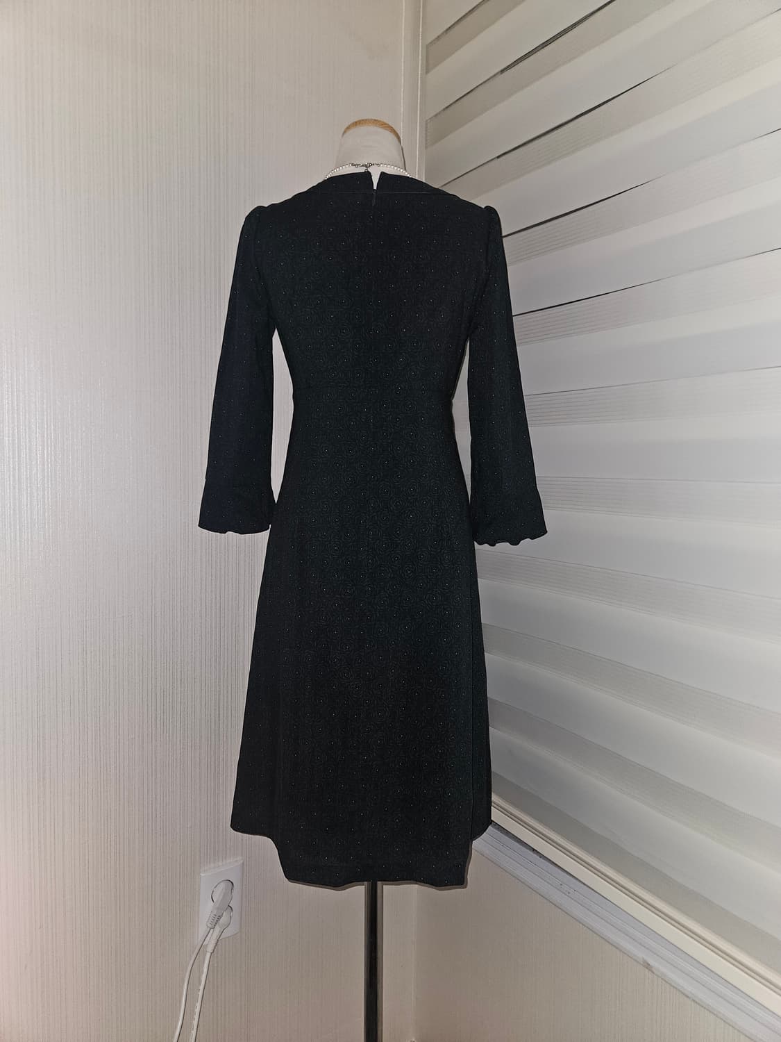 almond*oil 그린 로즈가든 드레스 상품이미지3