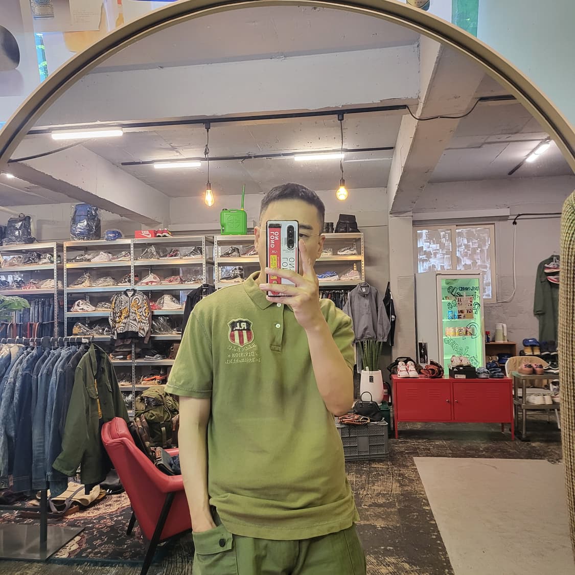 폴로 랄프로렌 진스 PK 티셔츠 (M) 상품이미지3