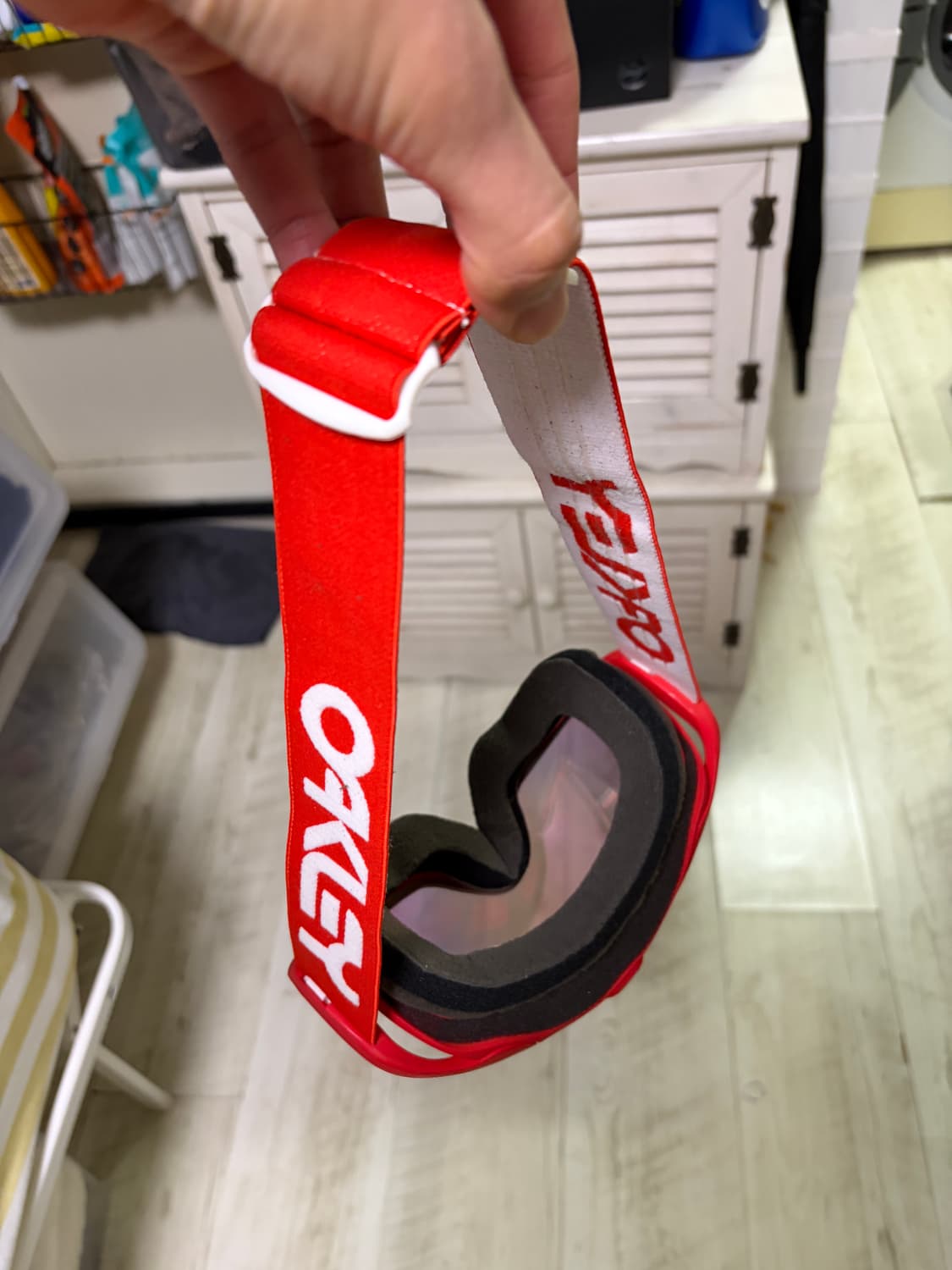 [O/S] 오클리 스키/스노우보드 고글 (레드) 상품이미지3