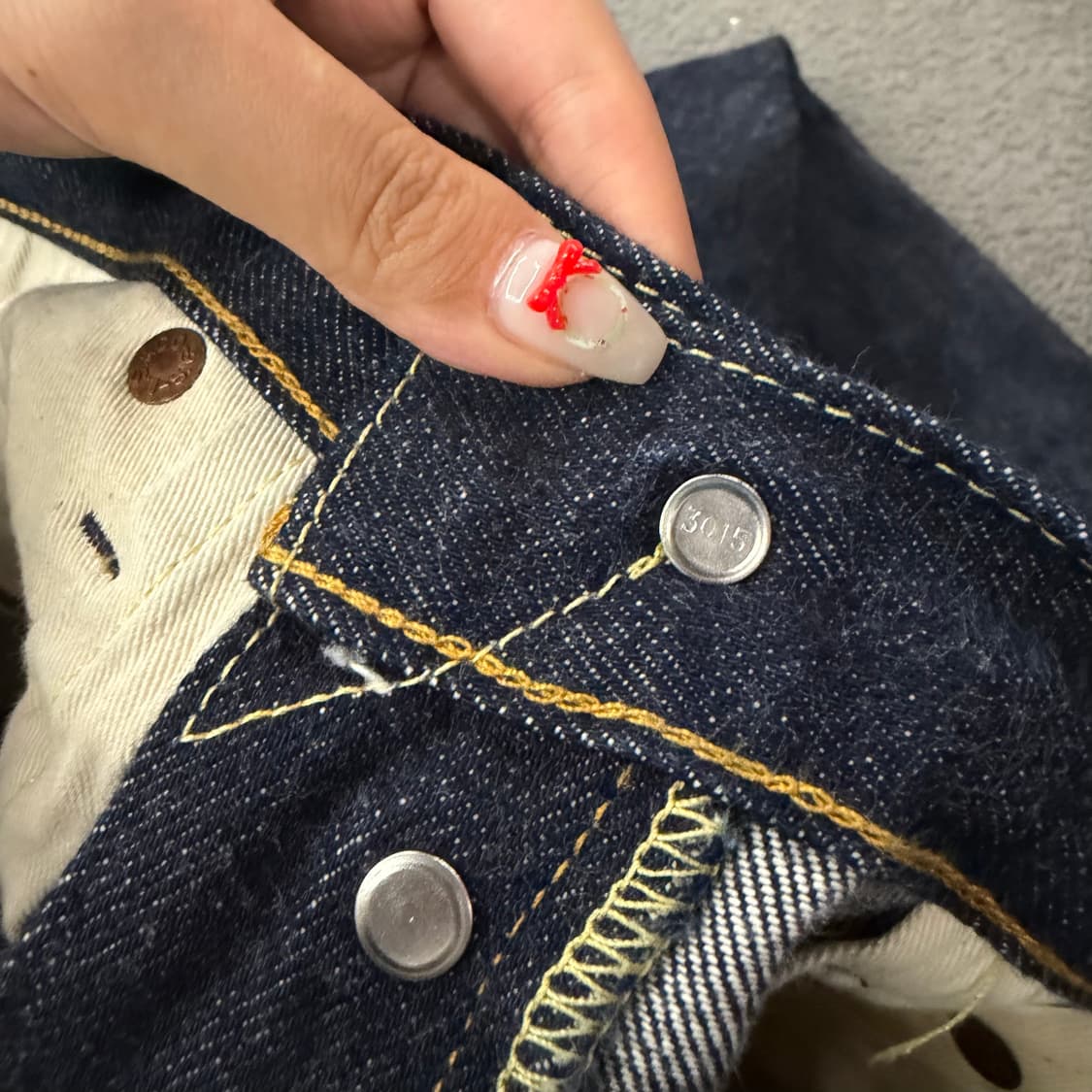 [정품/30X34] 리바이스 501XX 레드라인 셀비지 데님팬츠 상품이미지5