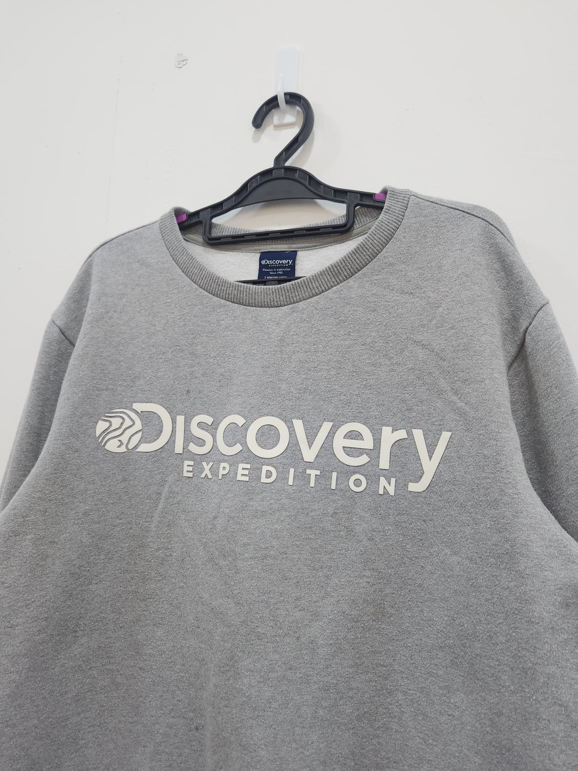 디스커버리 익스페디션 맨투맨 그레이 남성 105사이즈 상품이미지2