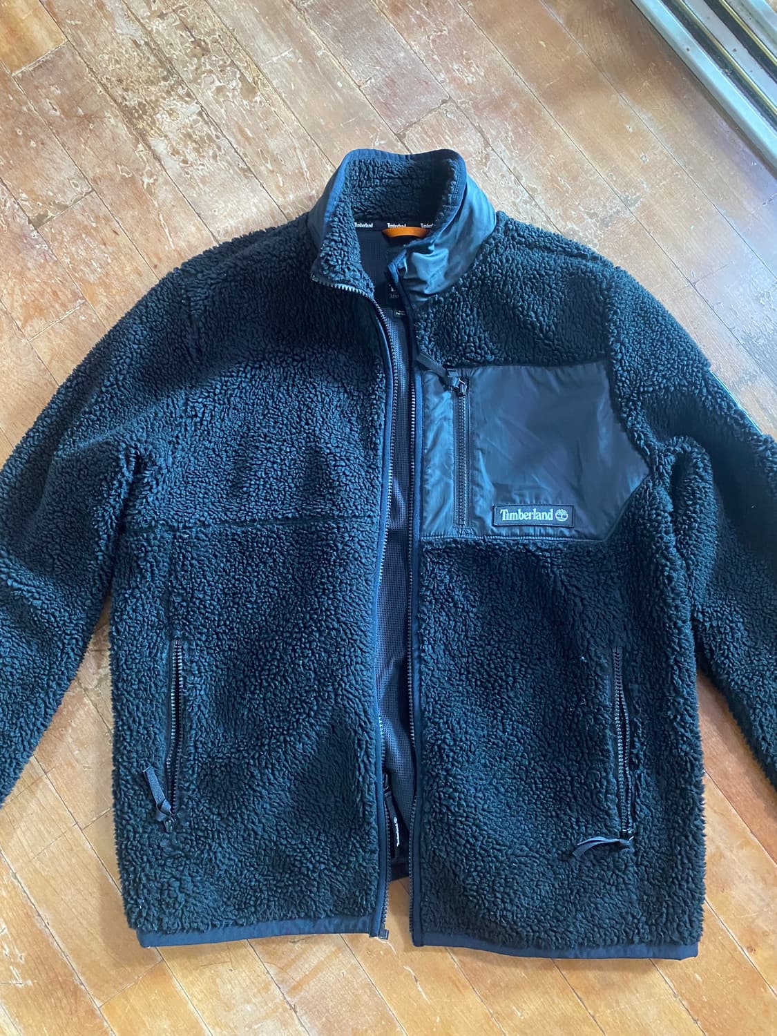 Timberland 플리스 블랙 자켓 L 상품이미지1
