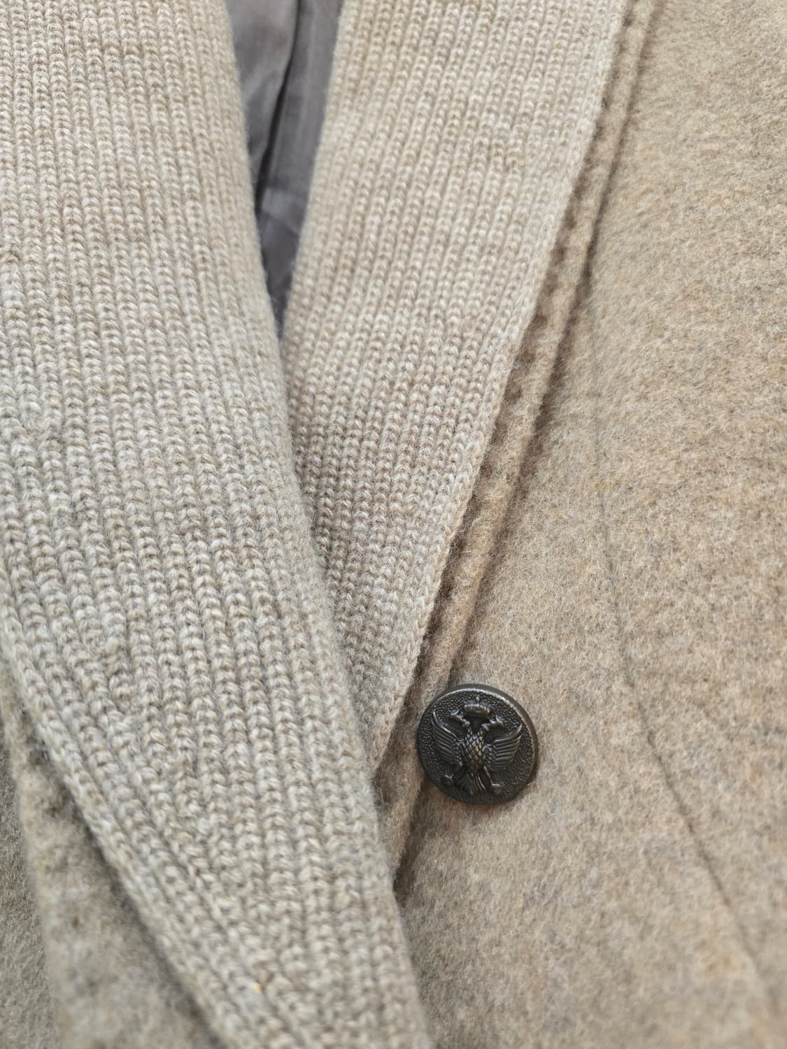 VOV 더블 버튼 모직 코트 상품이미지4