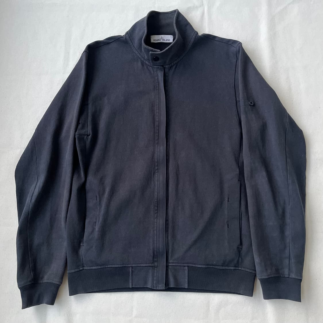 Stone Island 스탠드카라 집업 블루종 상품이미지1