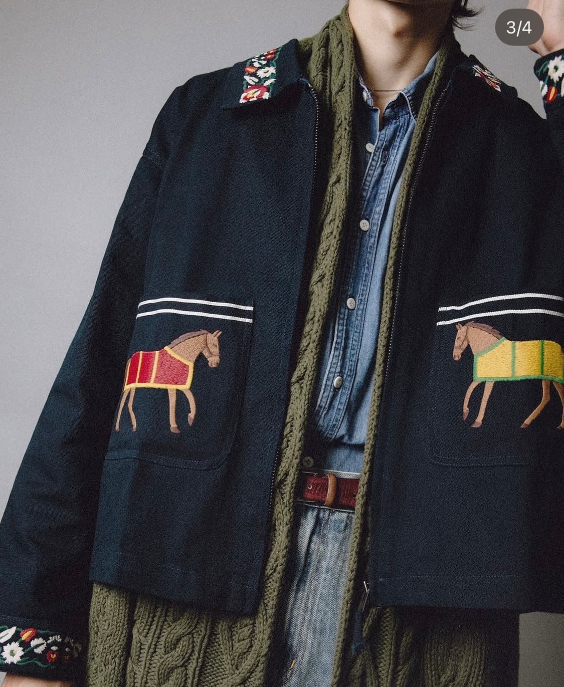 FOUND horse jacket 새상품 상품이미지2