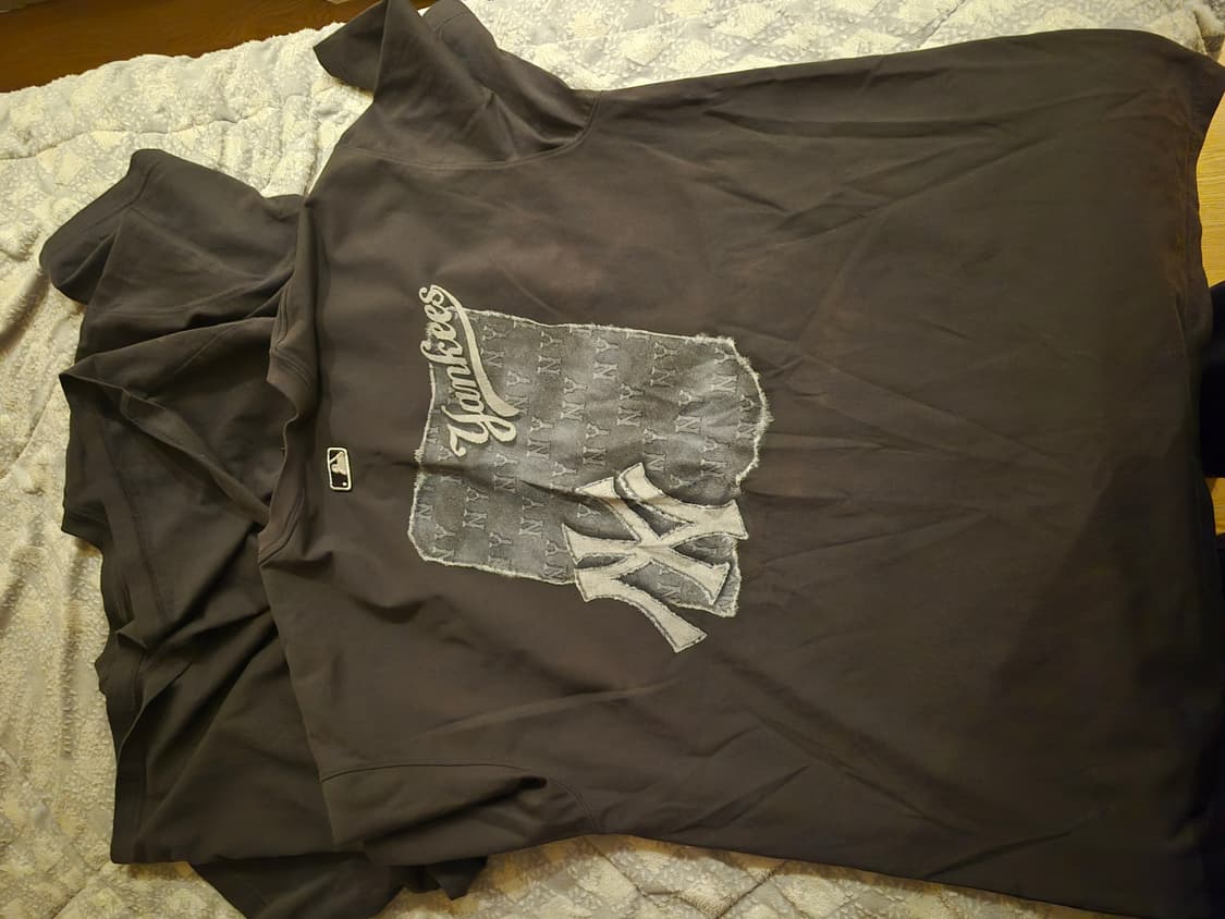 MLB 데님라이크 모노티브 오버핏 반팔 티셔츠 [2XL XXL] 상품이미지2