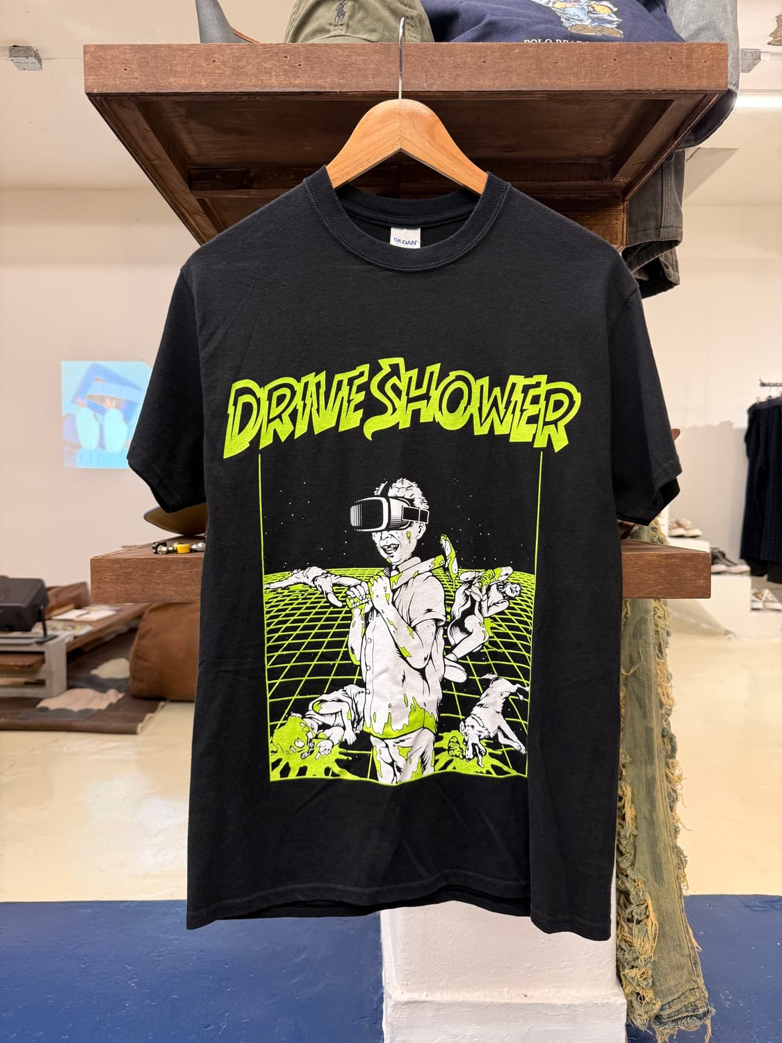 DRIVE SHOWER 블랙 반팔티 상품이미지3