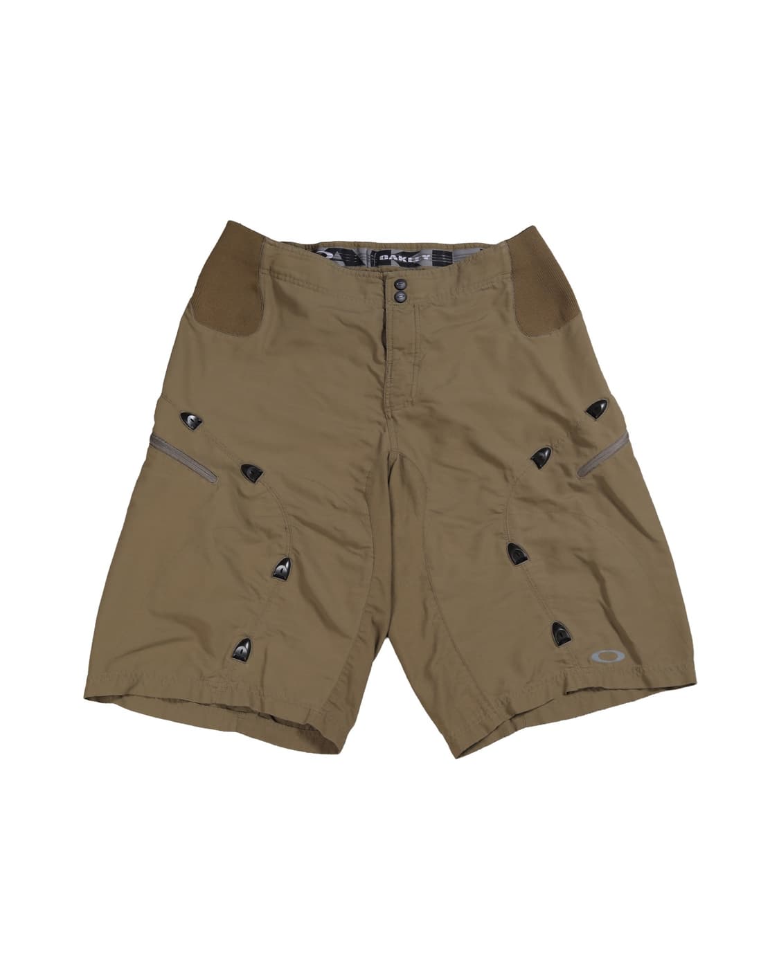 Oakley 00s MTB Khaki Molded Stud Shorts 상품이미지1