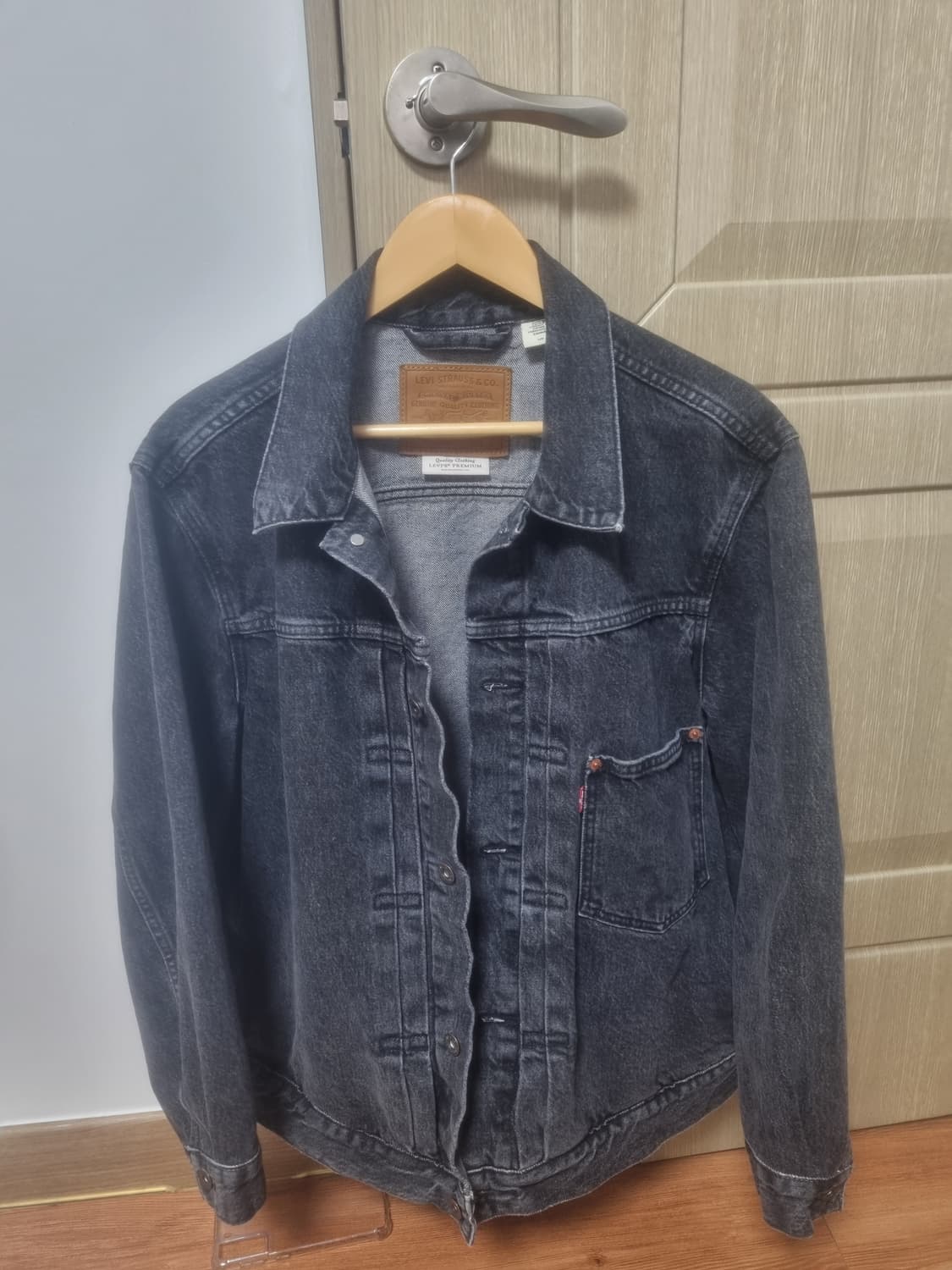 리바이스 데님자켓 다크그레이 L 상품이미지1