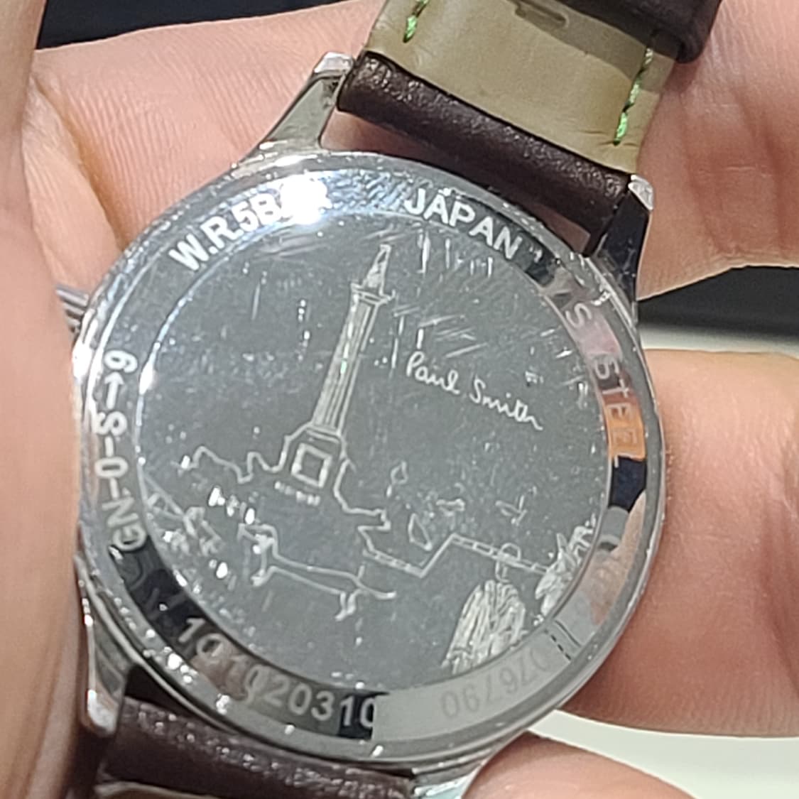 폴스미스시계 쿼츠무브먼트 정상작동 시계단품 팝니다. 상품이미지4