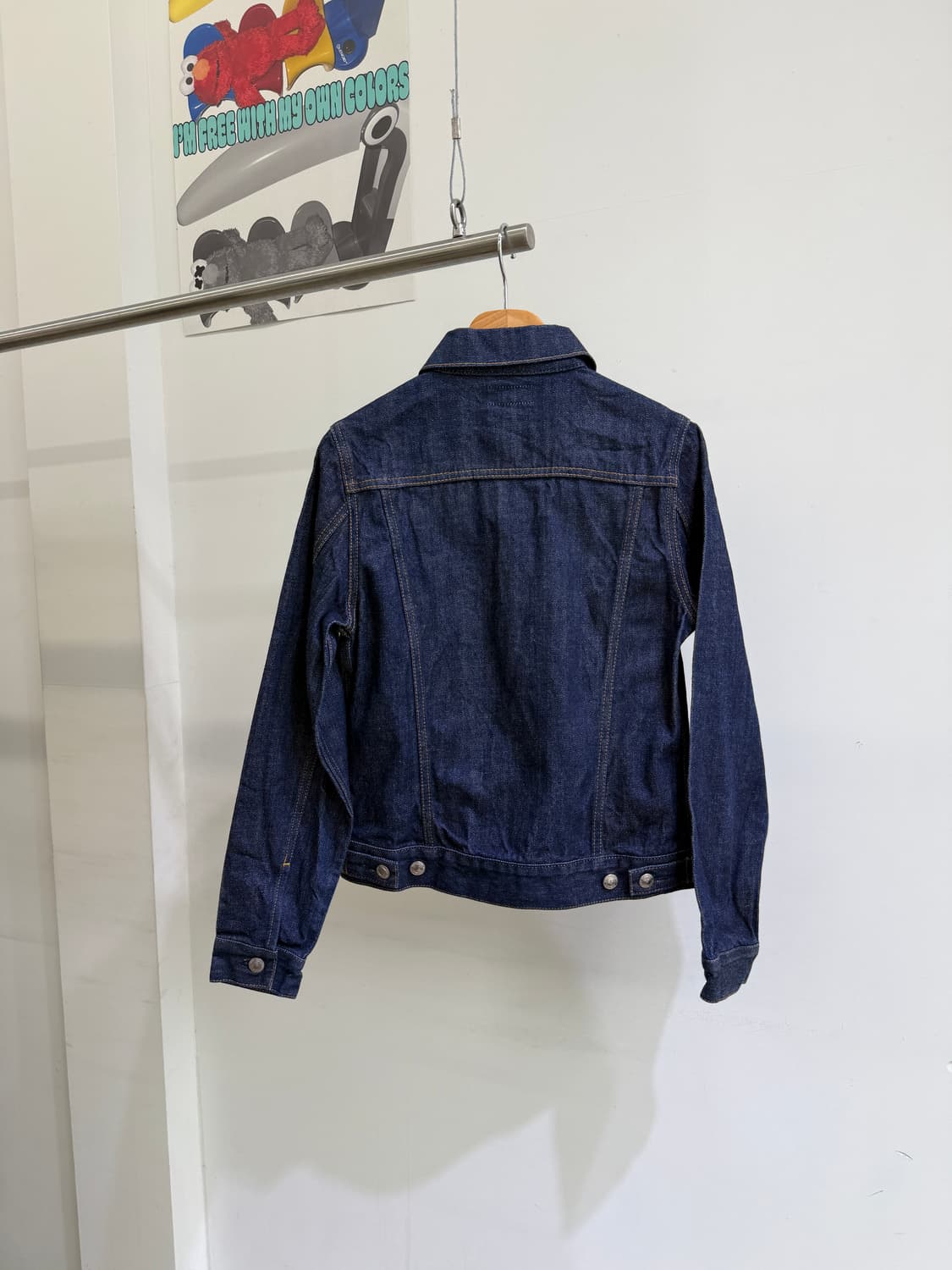 HYKE (Made in Japan) 데님 트러커 자켓  상품이미지5