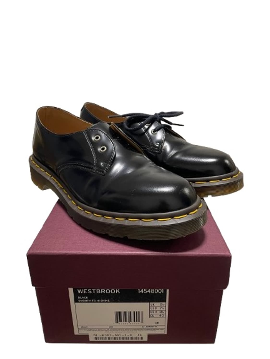 닥터마틴 x 꼼데가르송 1460 2홀 상품이미지1