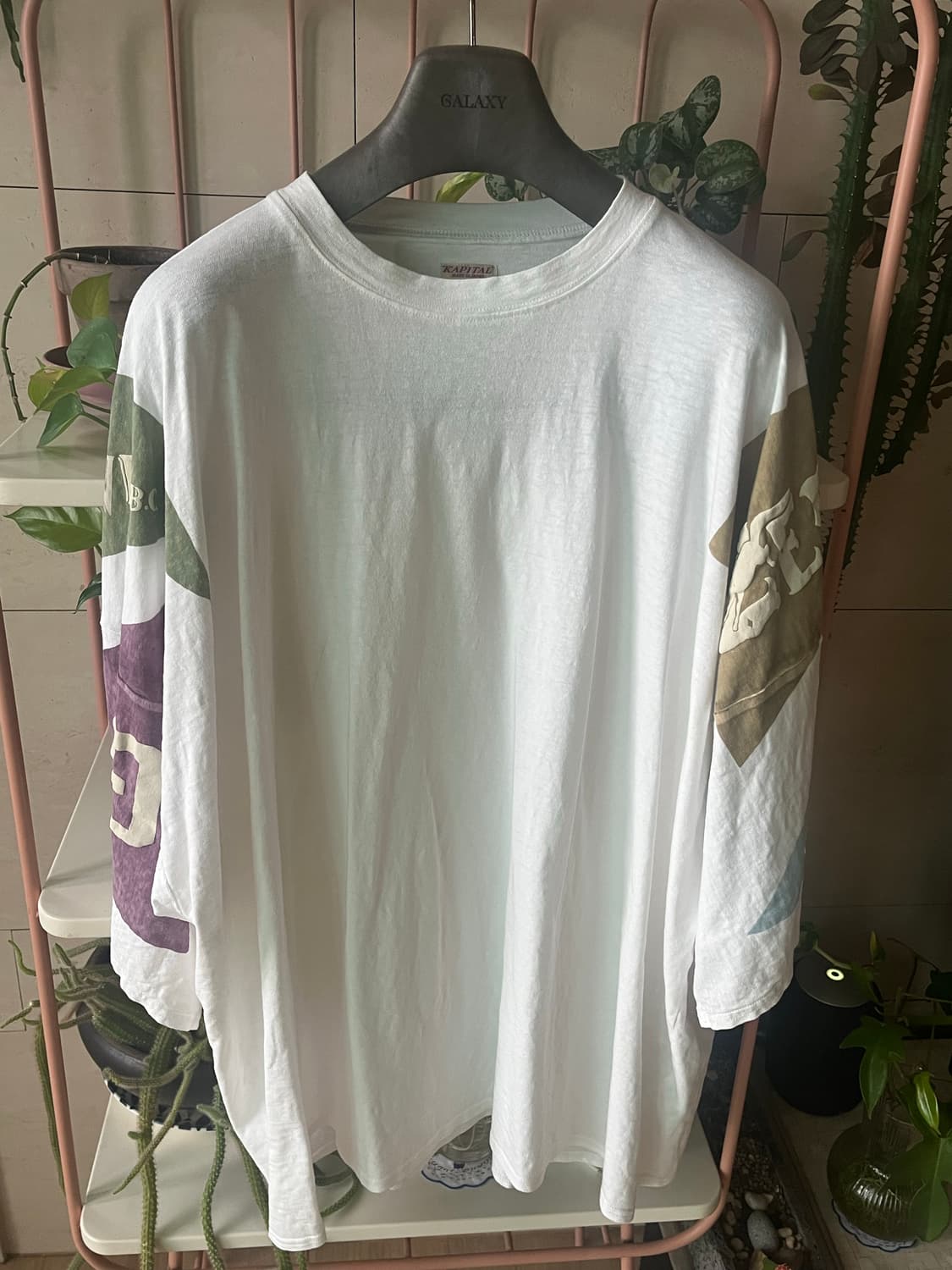Kapital Pennant surfers huge tee 상품이미지1