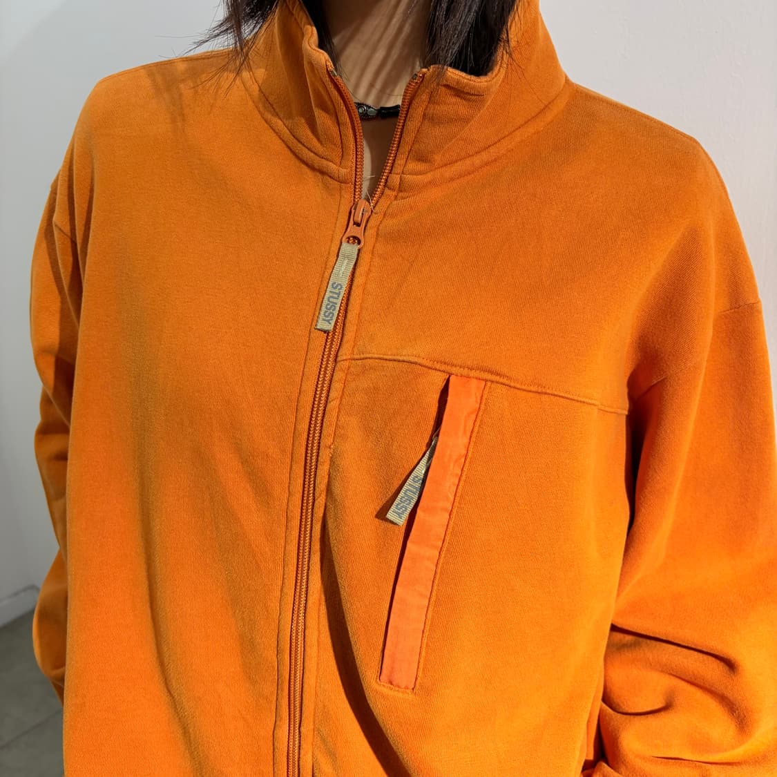 00s 스투시 오렌지 플리스 자켓 상품이미지2