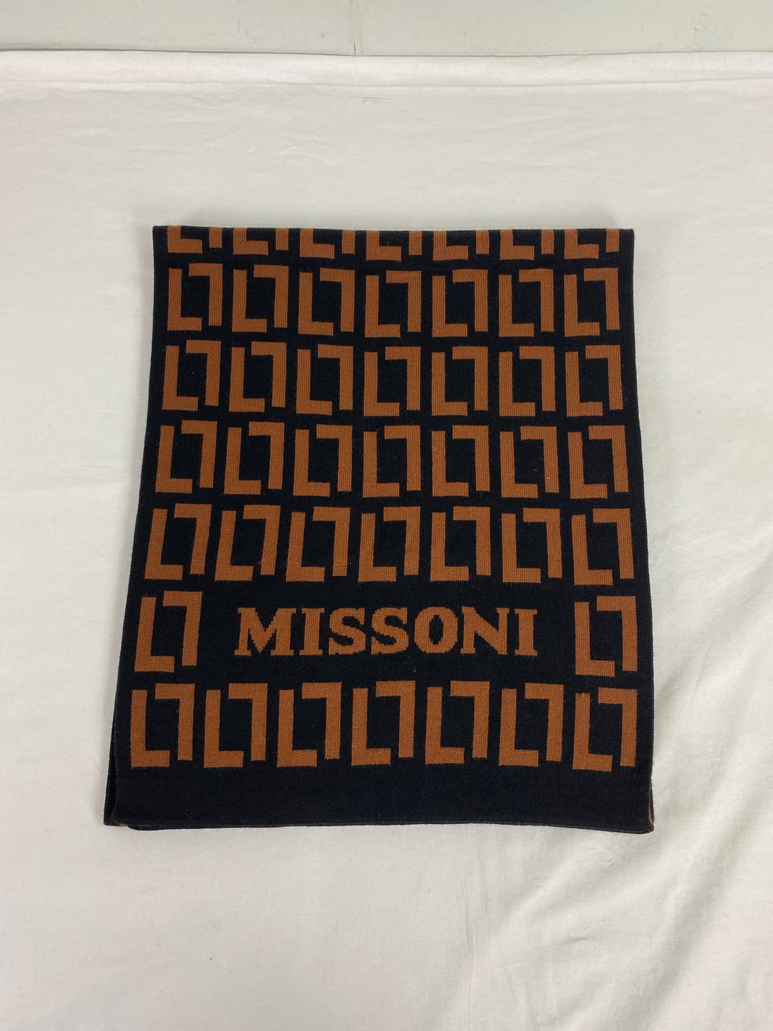 미쏘니 로고 양면 울 머플러 목도리 상품이미지1