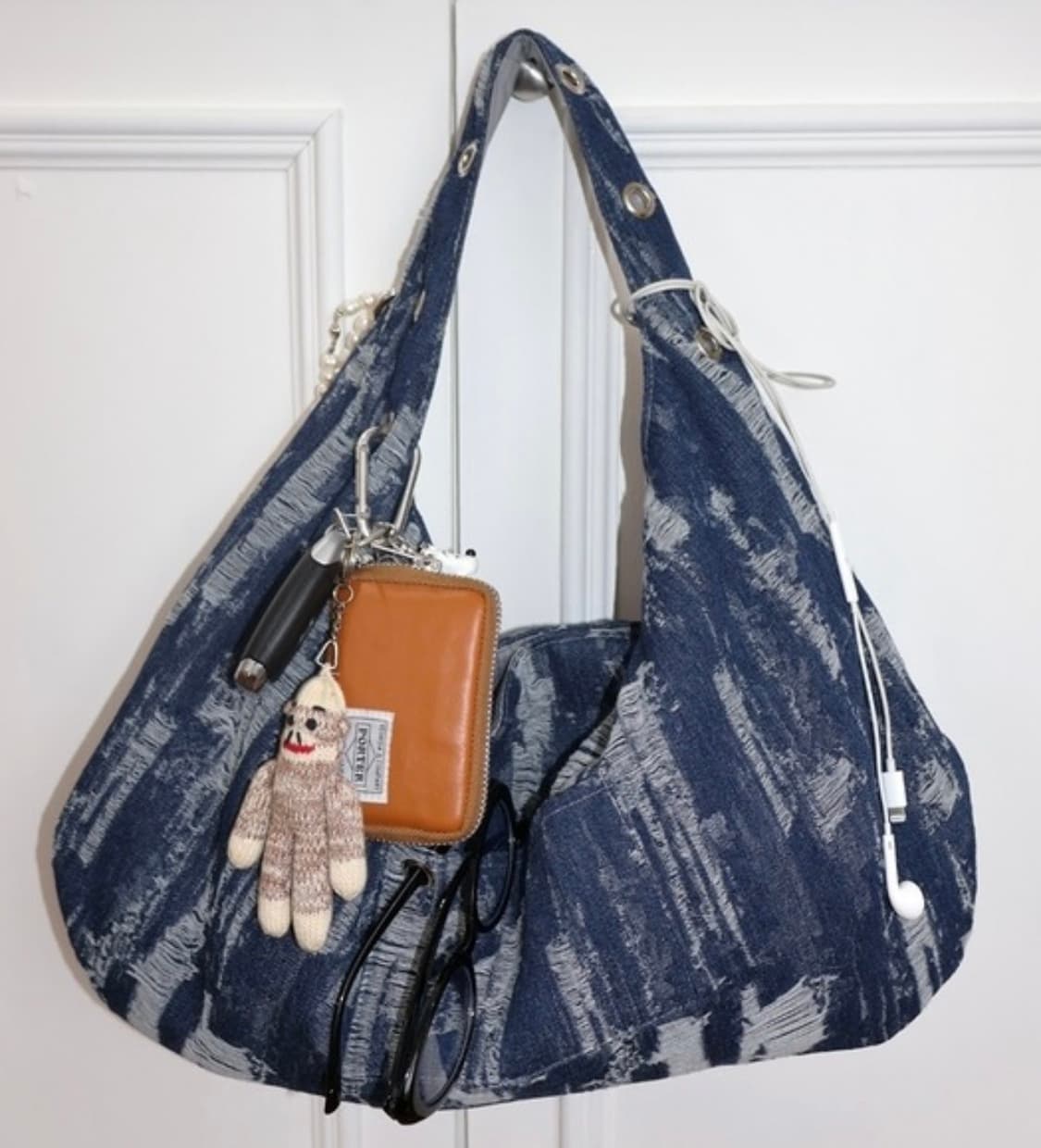 뎁크 아일릿 데님 백 상품이미지3