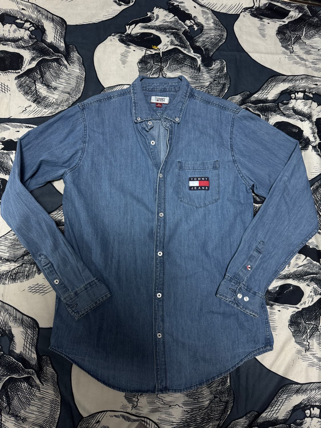 타미힐피거 데님셔츠 XL사이즈  상품이미지1