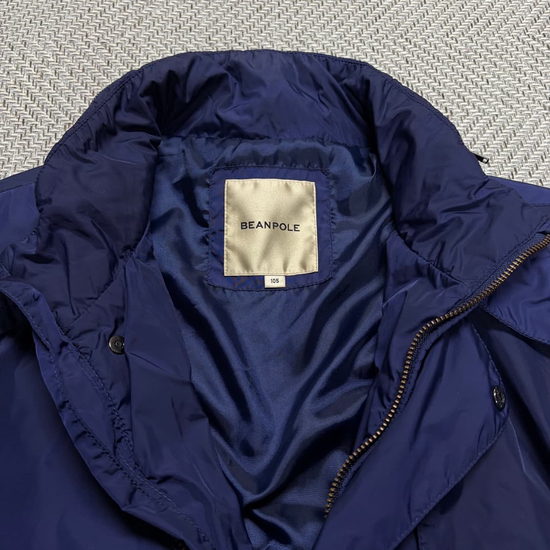 (105)빈폴 네이비블루 바람막이 자켓  상품이미지4